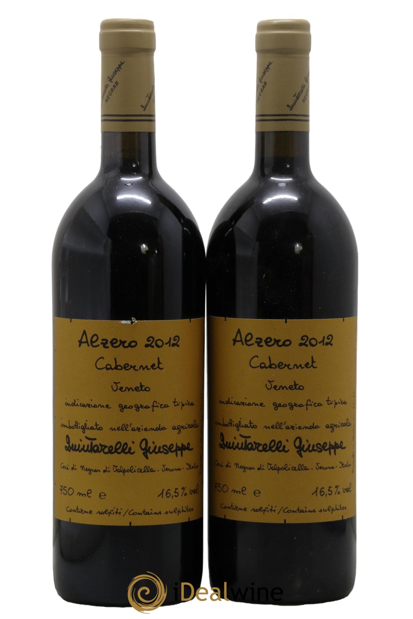 IGT Veneto Alzero Cabernet Giuseppe Quintarelli 2012 - Lotto di 2 bottiglie - 0
