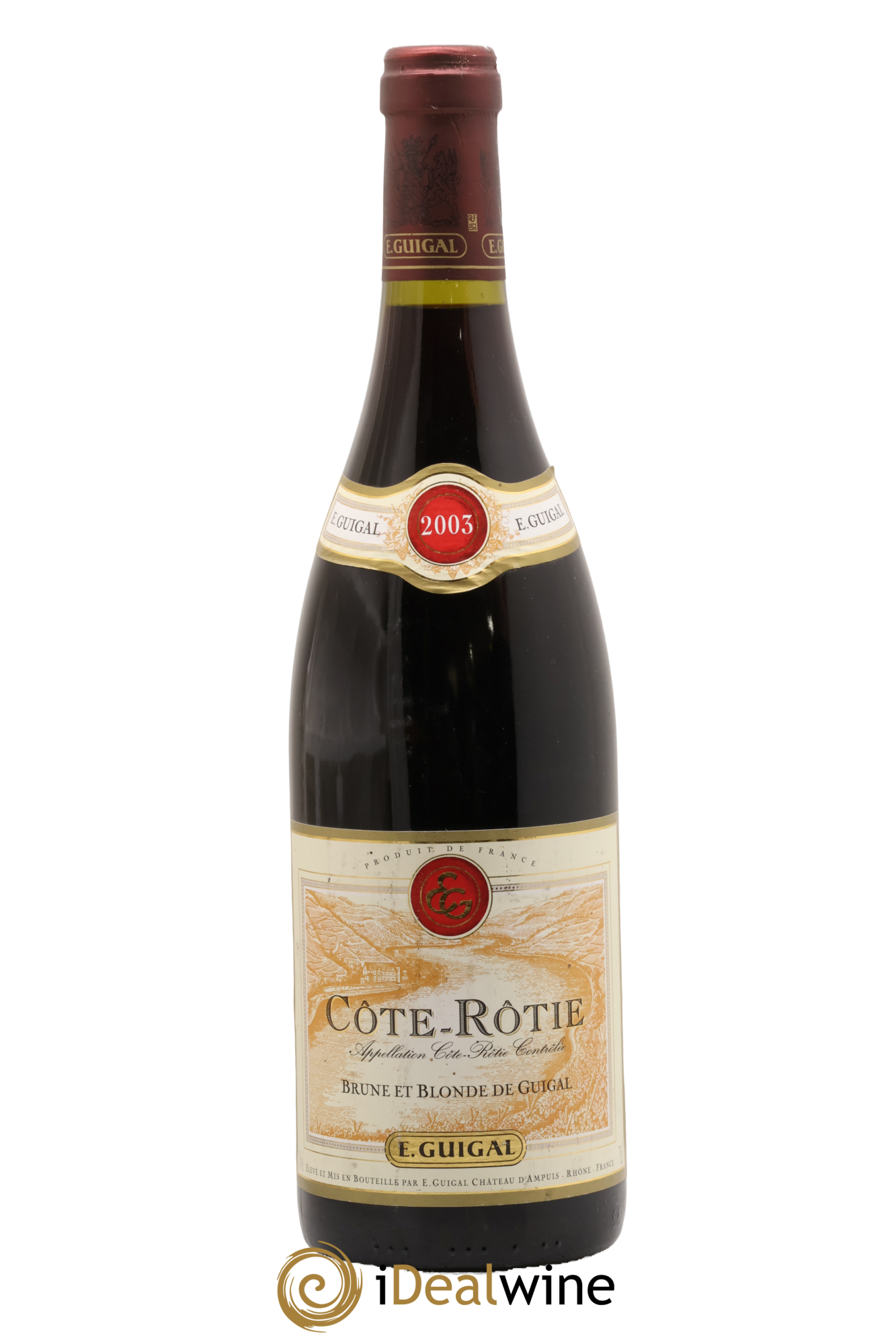 Côte-Rôtie Côtes Brune et Blonde Guigal 2003 - Lot of 1 bottle - 0
