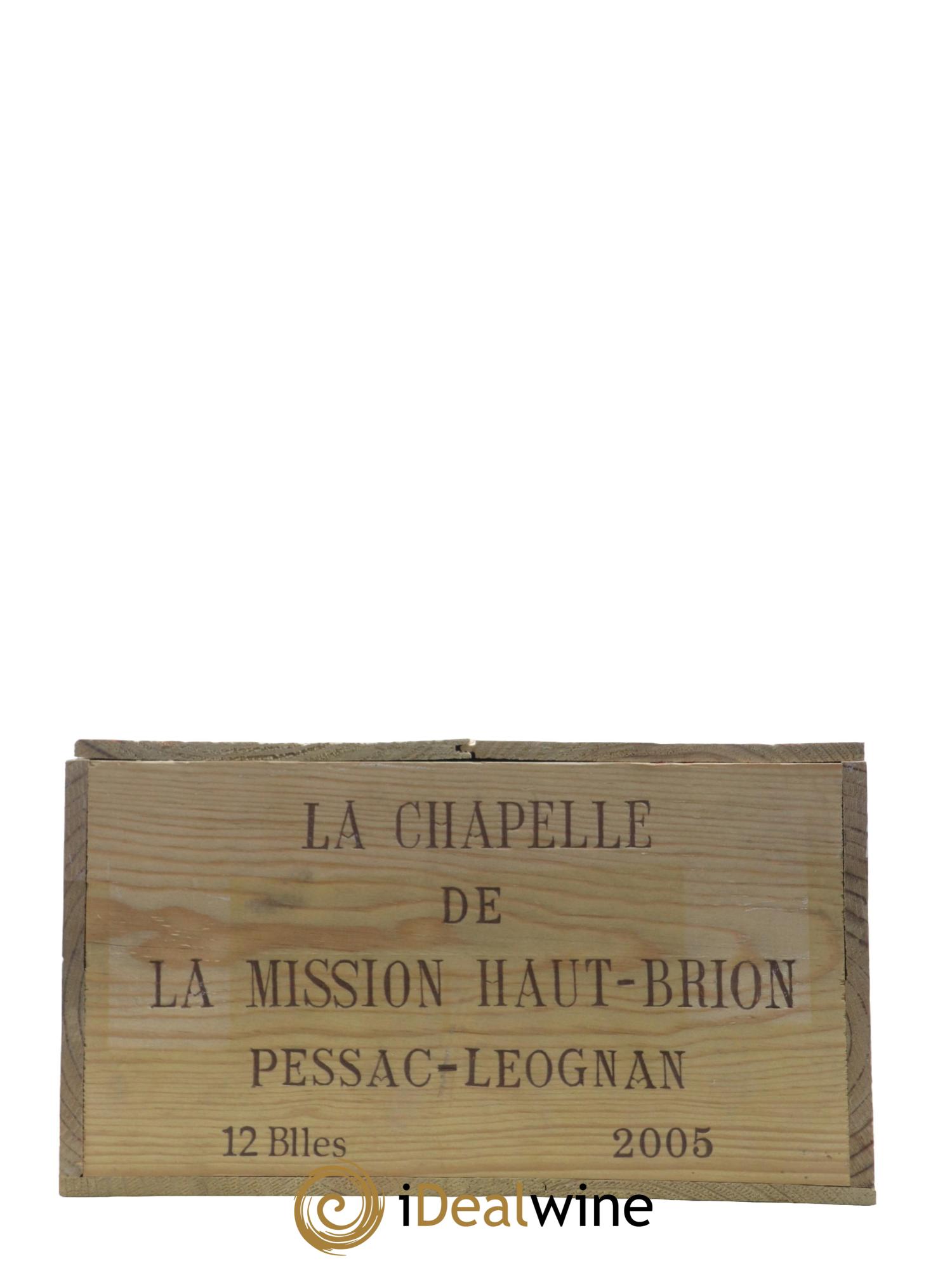 La Chapelle de La Mission Haut-Brion Second Vin 2005 - Lot de 12 bouteilles - 5