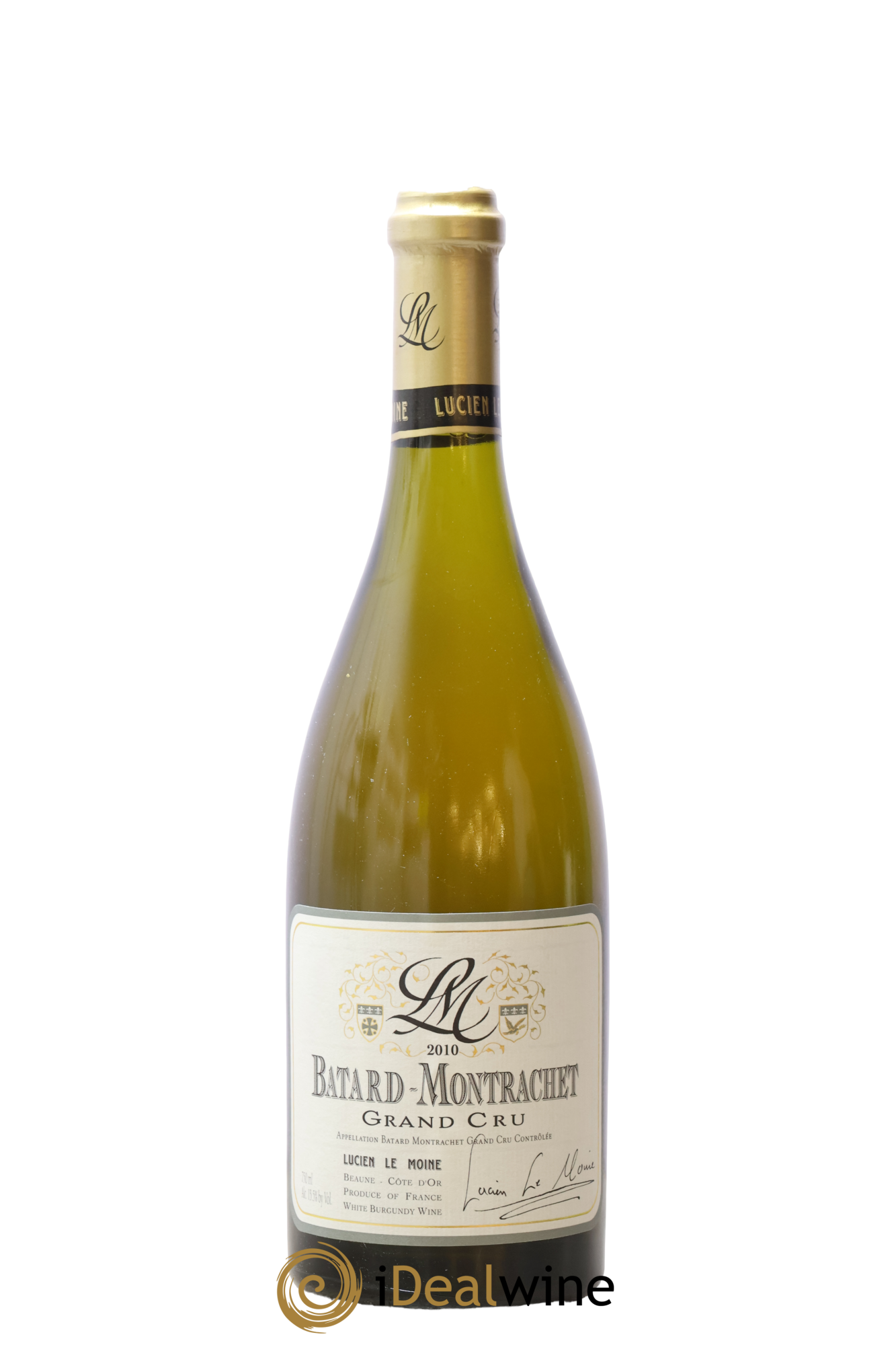 Bâtard-Montrachet Grand Cru Lucien Le Moine 2010 - Lot de 1 bouteille - 0