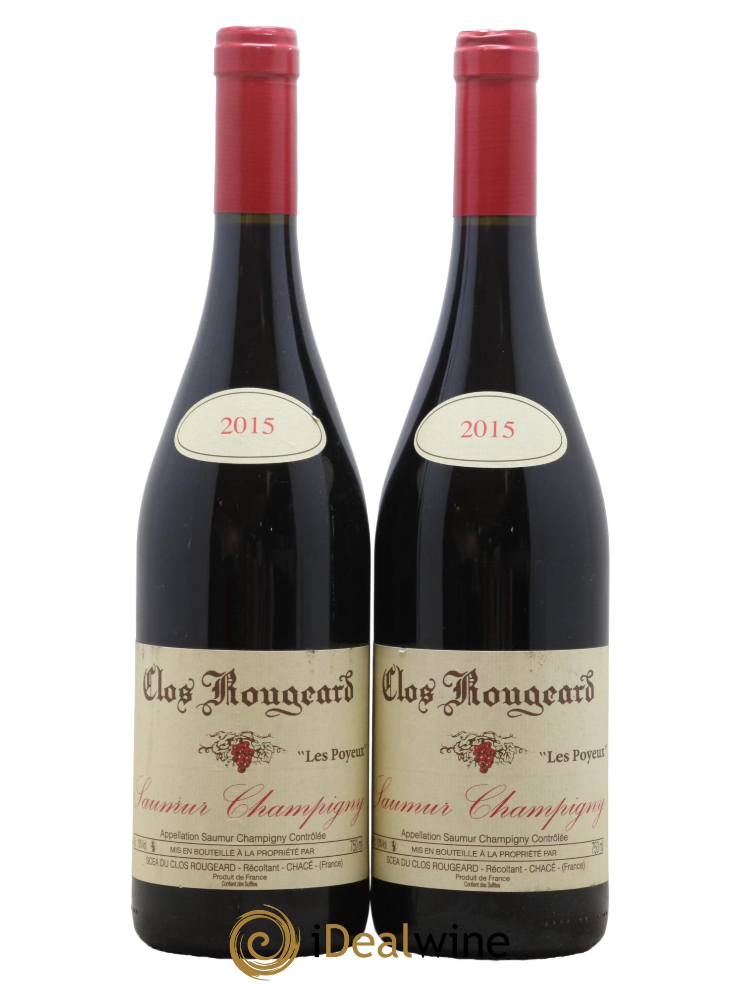 Saumur-Champigny Les Poyeux Clos Rougeard 2015 - Lot de 2 bouteilles - 0