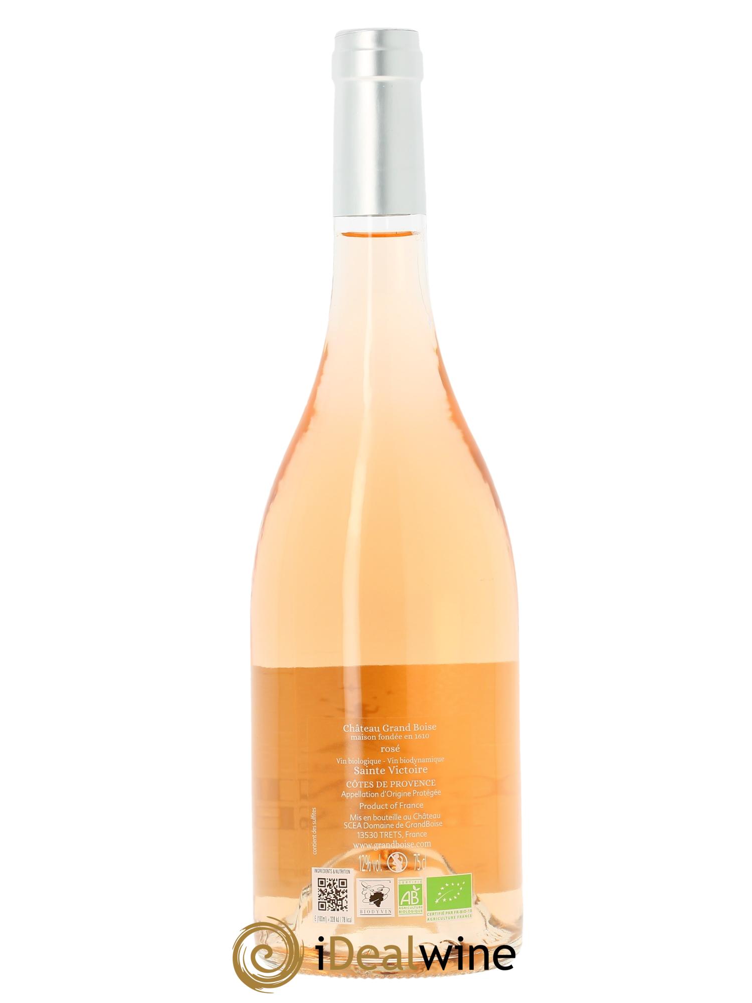 Côtes de Provence Sainte-Victoire Château Grand Boise  2024 - Posten von 1 Flasche - 1