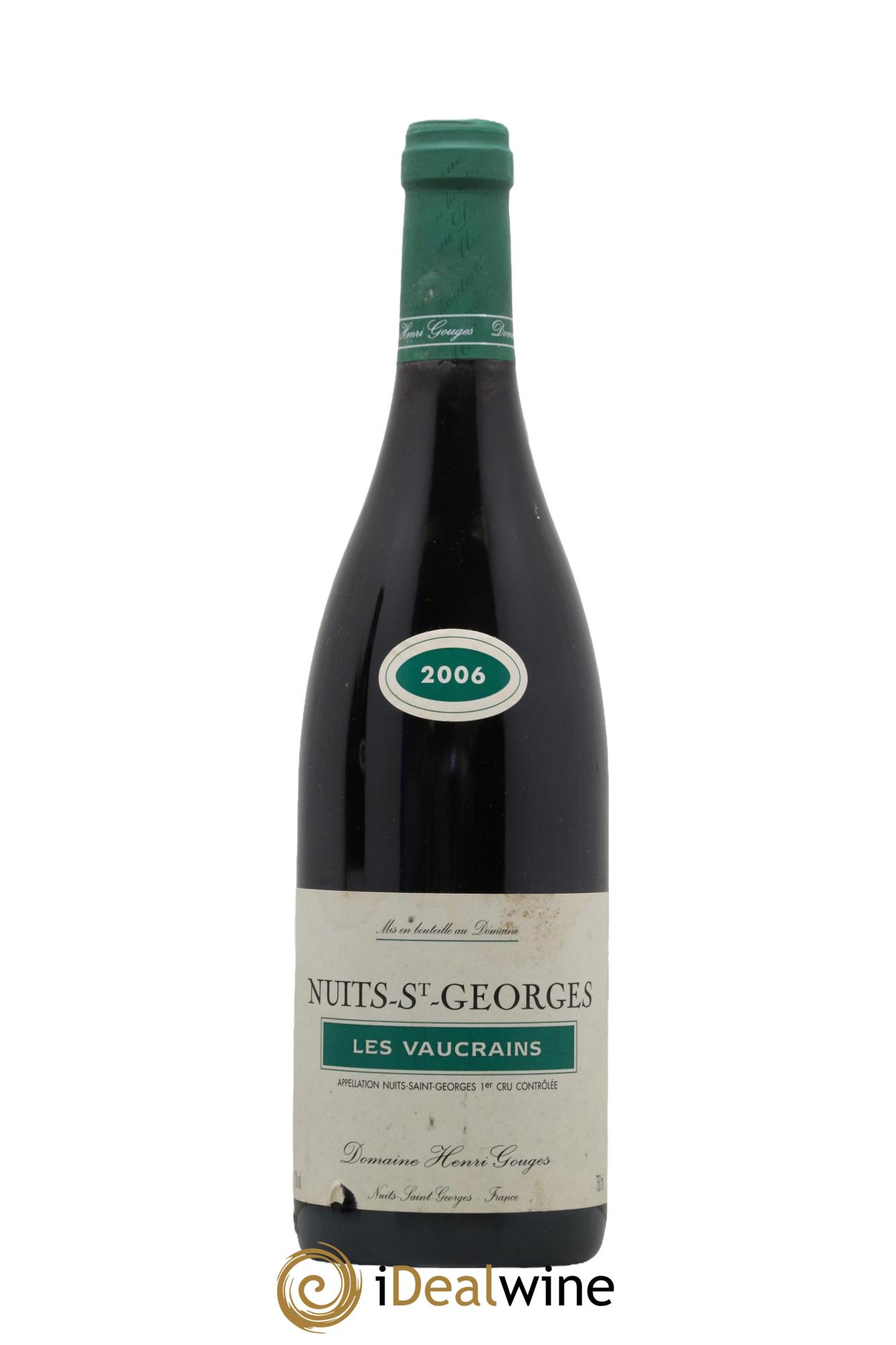 Nuits-Saint-Georges 1er Cru Les Vaucrains Henri Gouges 2006 - Lot of 1 bottle - 0