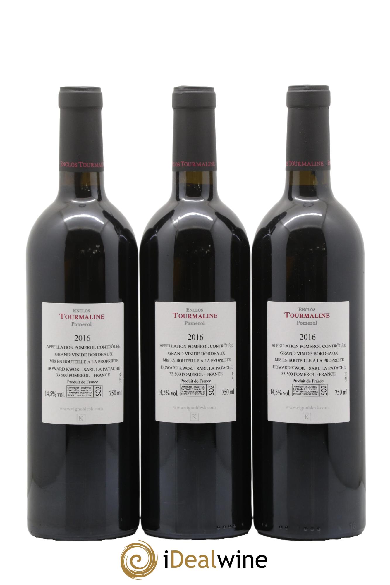 Enclos Tourmaline 2016 - Posten von 3 Flaschen - 1