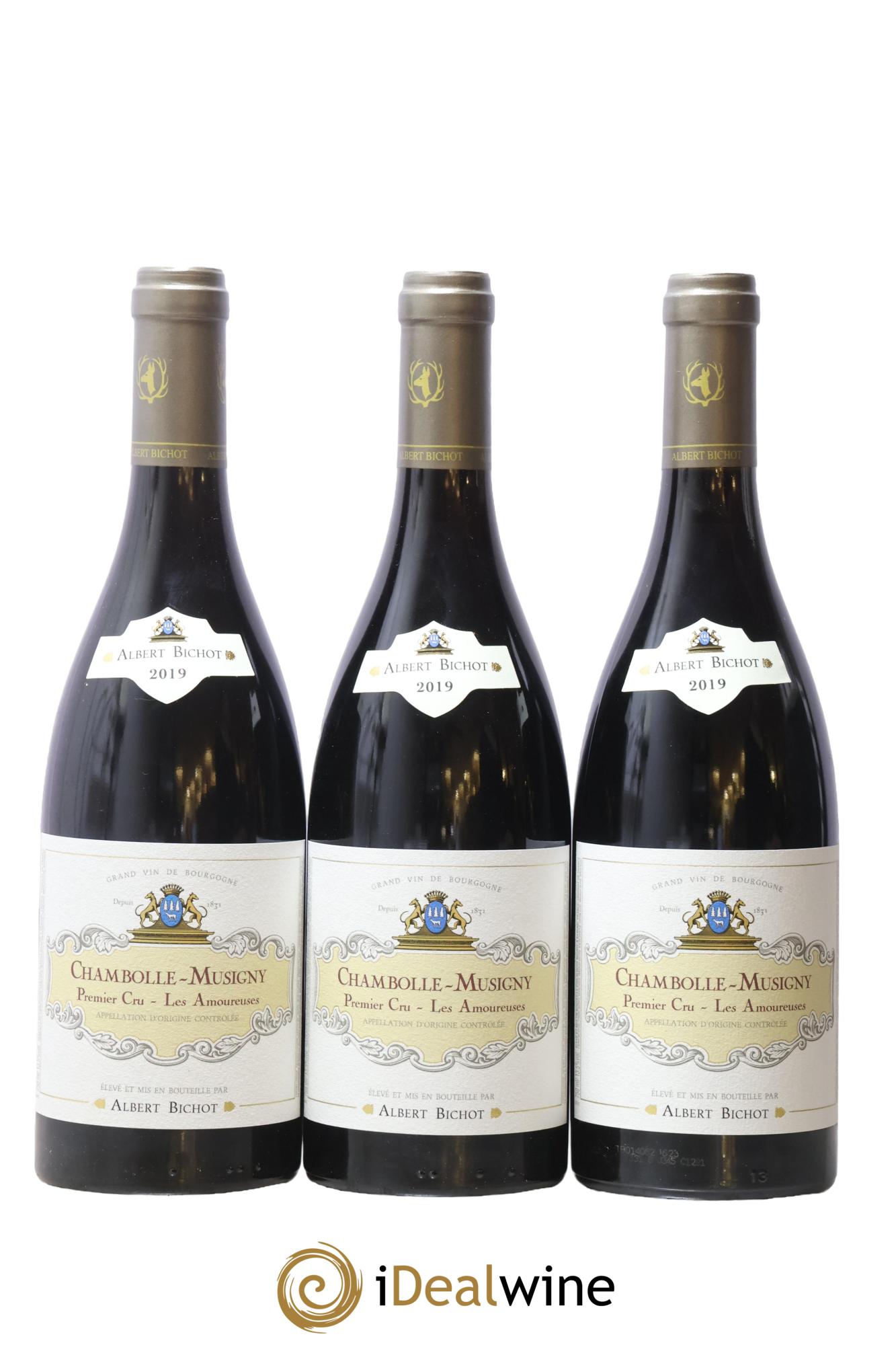 Chambolle-Musigny 1er Cru Les Amoureuses Albert Bichot 2019 - Lote de 3 botellas - 0