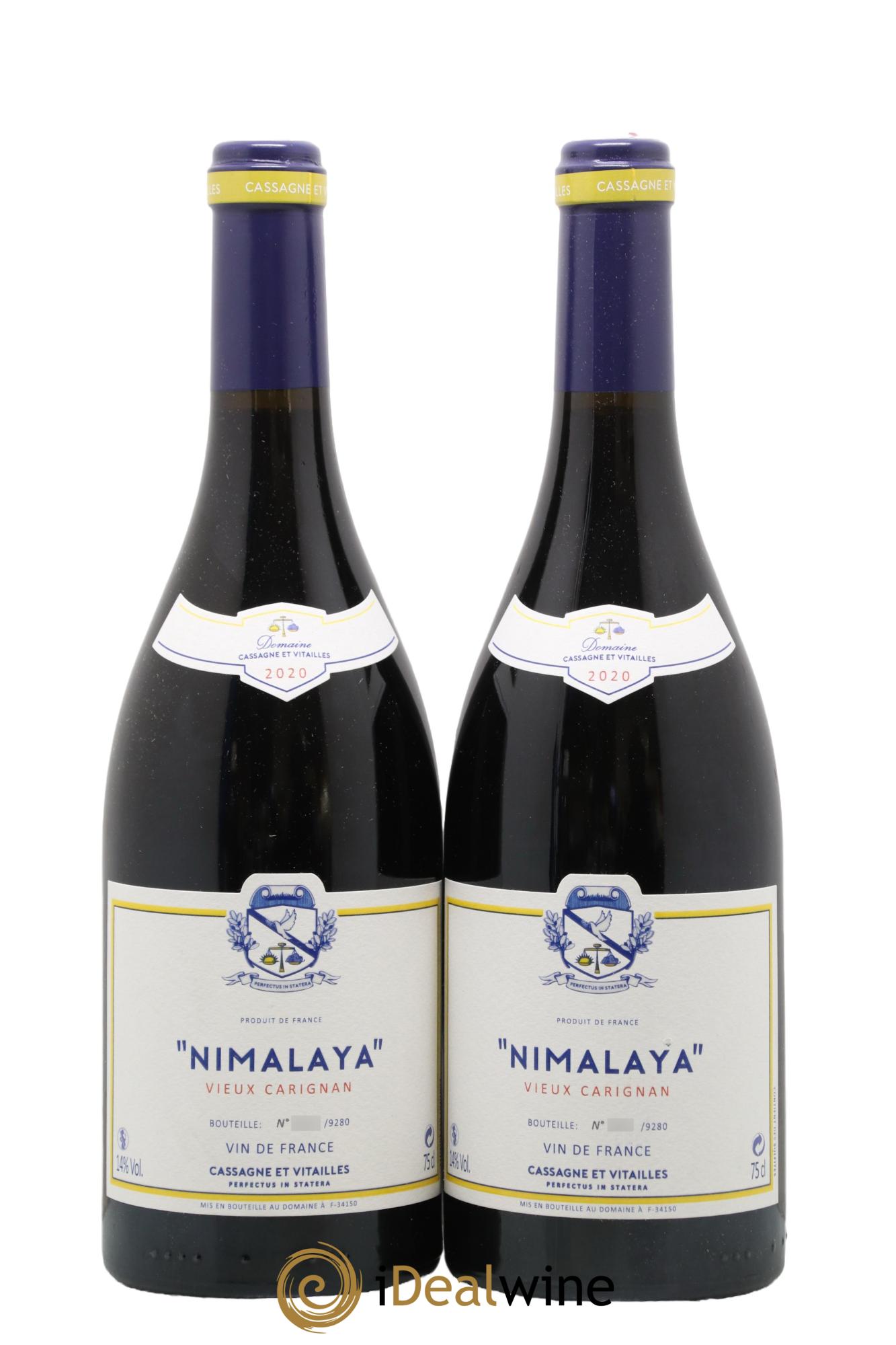 Vin de France Nimalaya Domaine Cassagne et Vitailles 2020 - Lot de 2 bouteilles - 0
