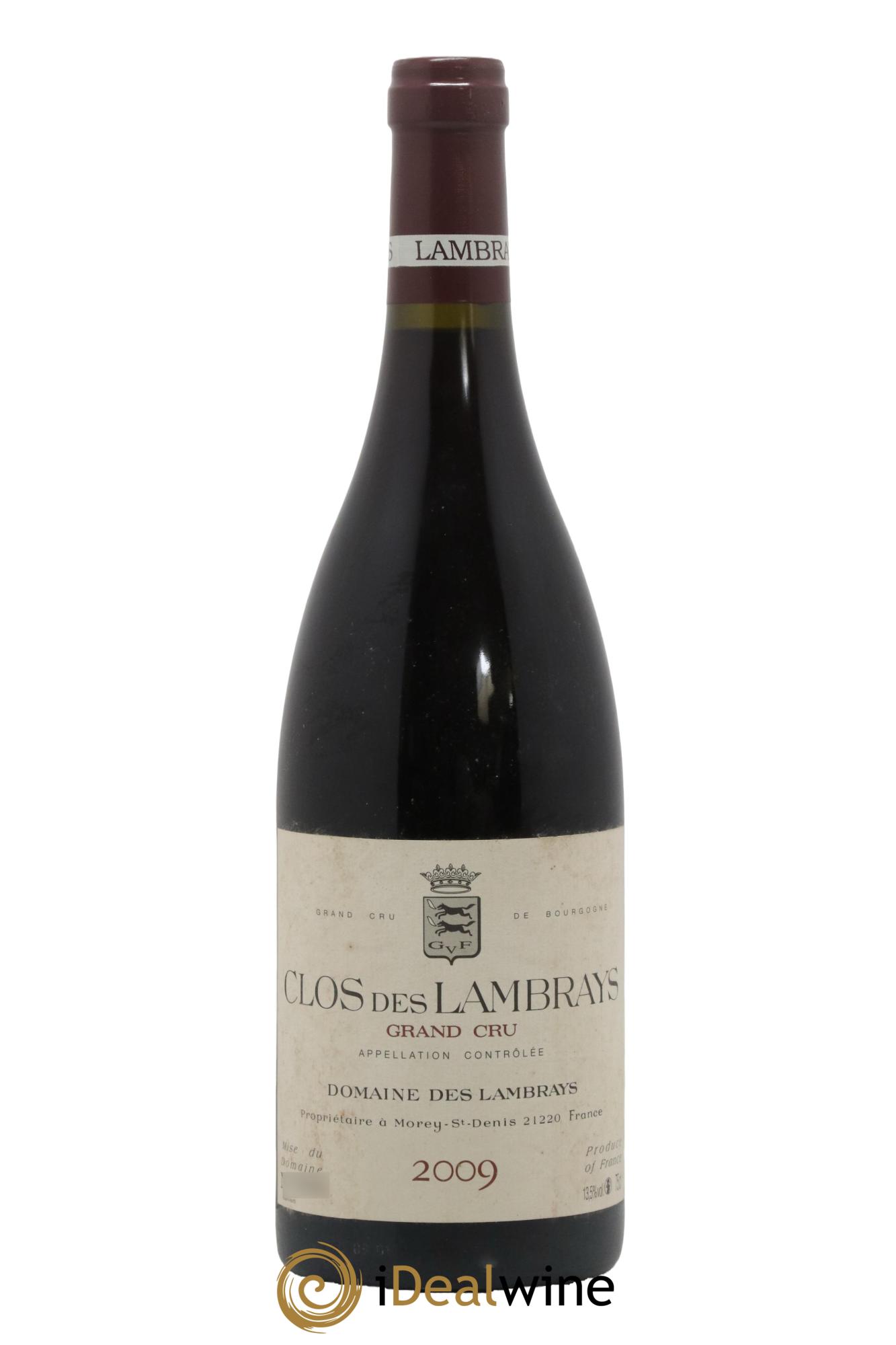 Clos des Lambrays Grand Cru Domaine des Lambrays 2009 - Lot de 1 bouteille - 0