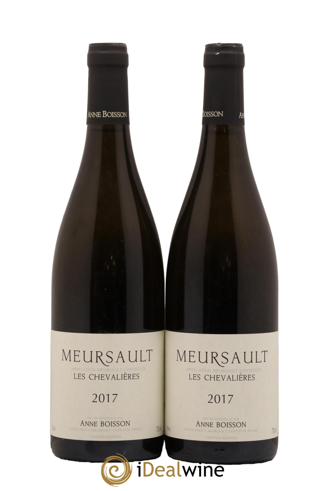 Meursault Les Chevalières Anne Boisson Chevaliere Domaine Pierre Boisson 2017 - Lot de 2 bouteilles - 0