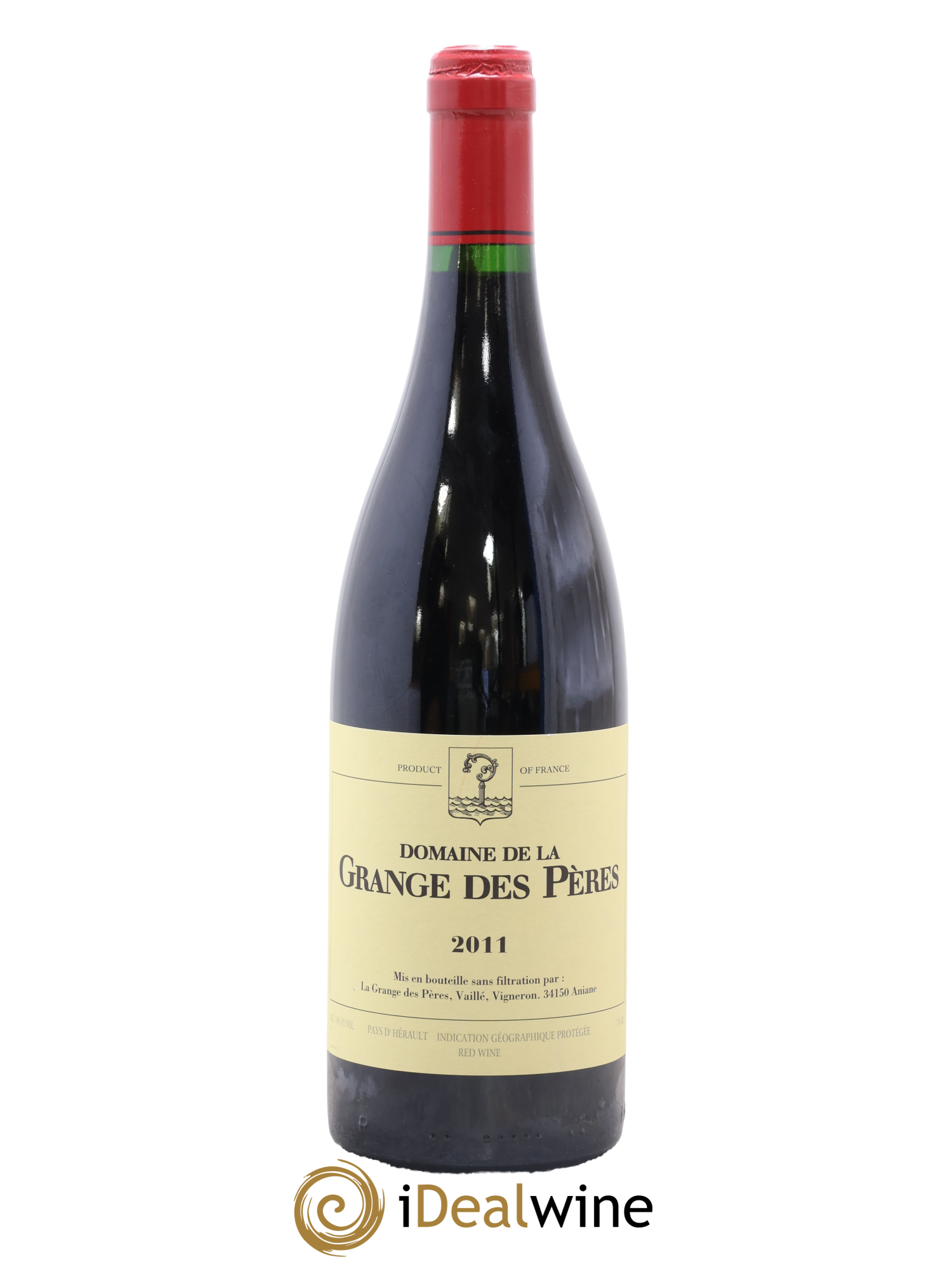 Pays d'Hérault Grange des Pères Laurent Vaillé 2011 - Lot of 1 bottle - 0
