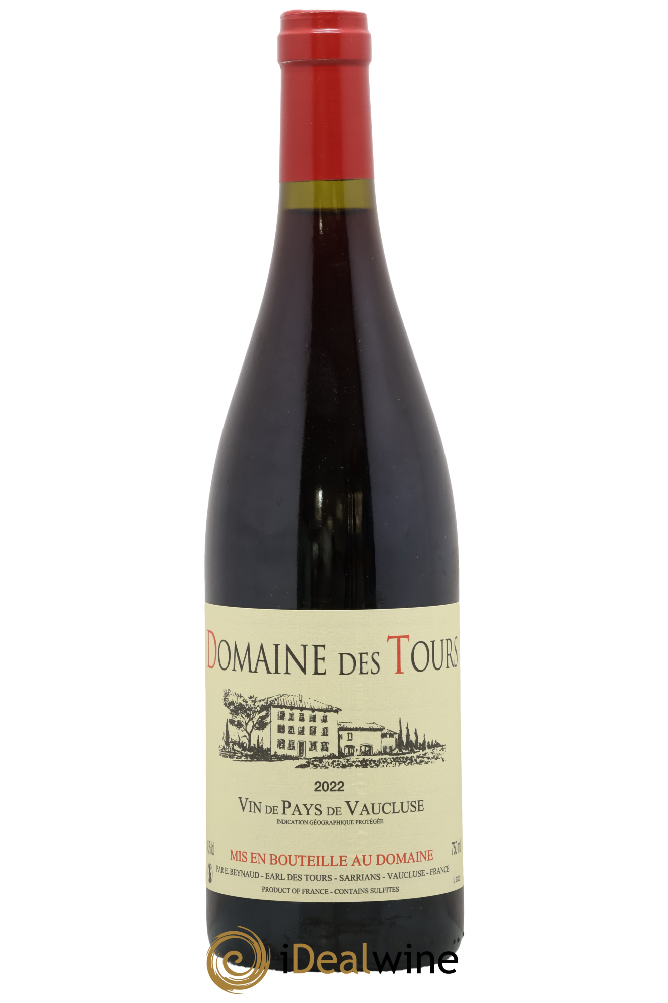 Vaucluse (Vin de Pays de Vaucluse) Domaine des Tours Emmanuel Reynaud 2022 - Posten von 1 Flasche - 0