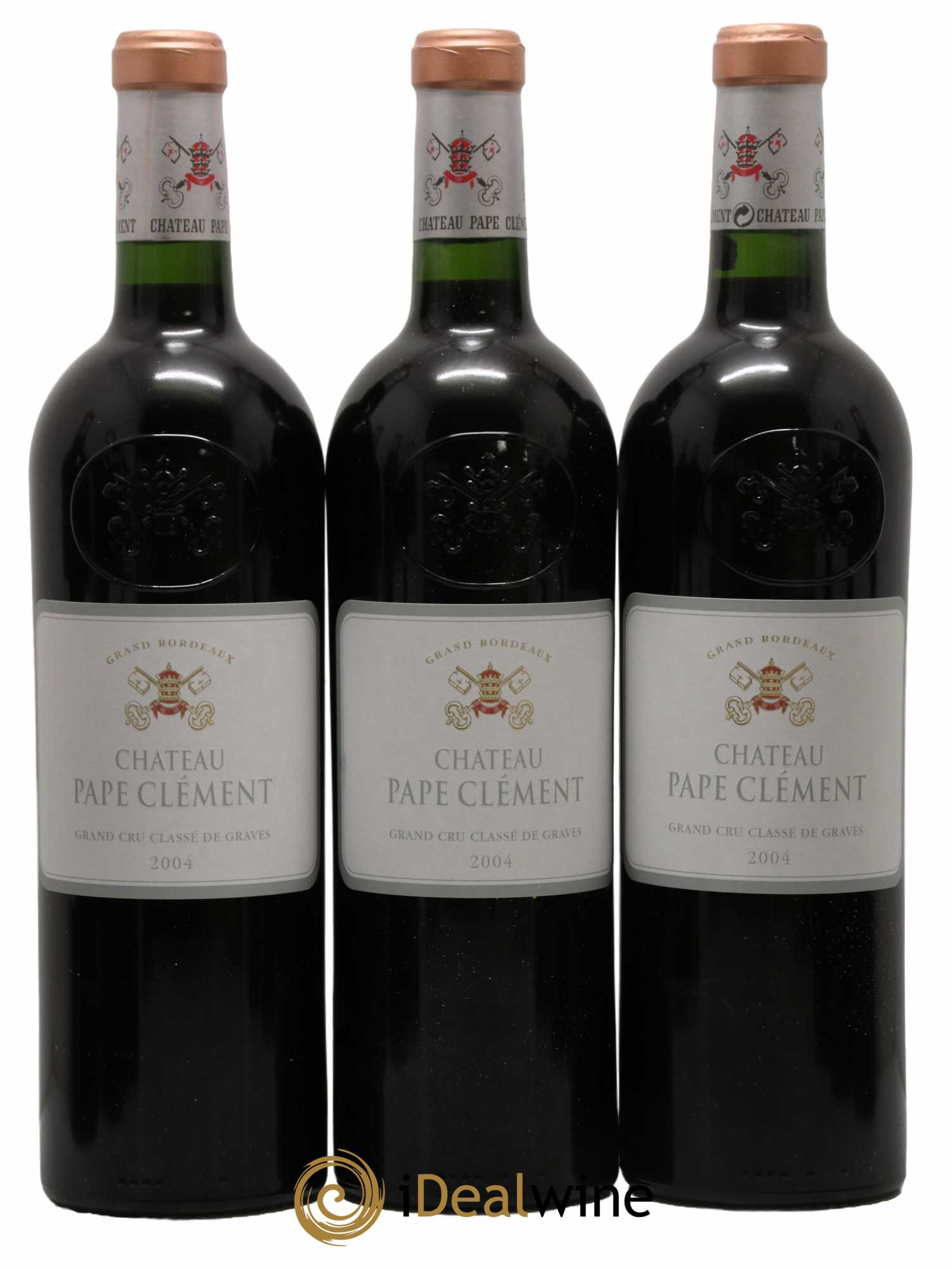 Château Pape Clément Cru Classé de Graves  2004 - Lot of 12 bottles - 2