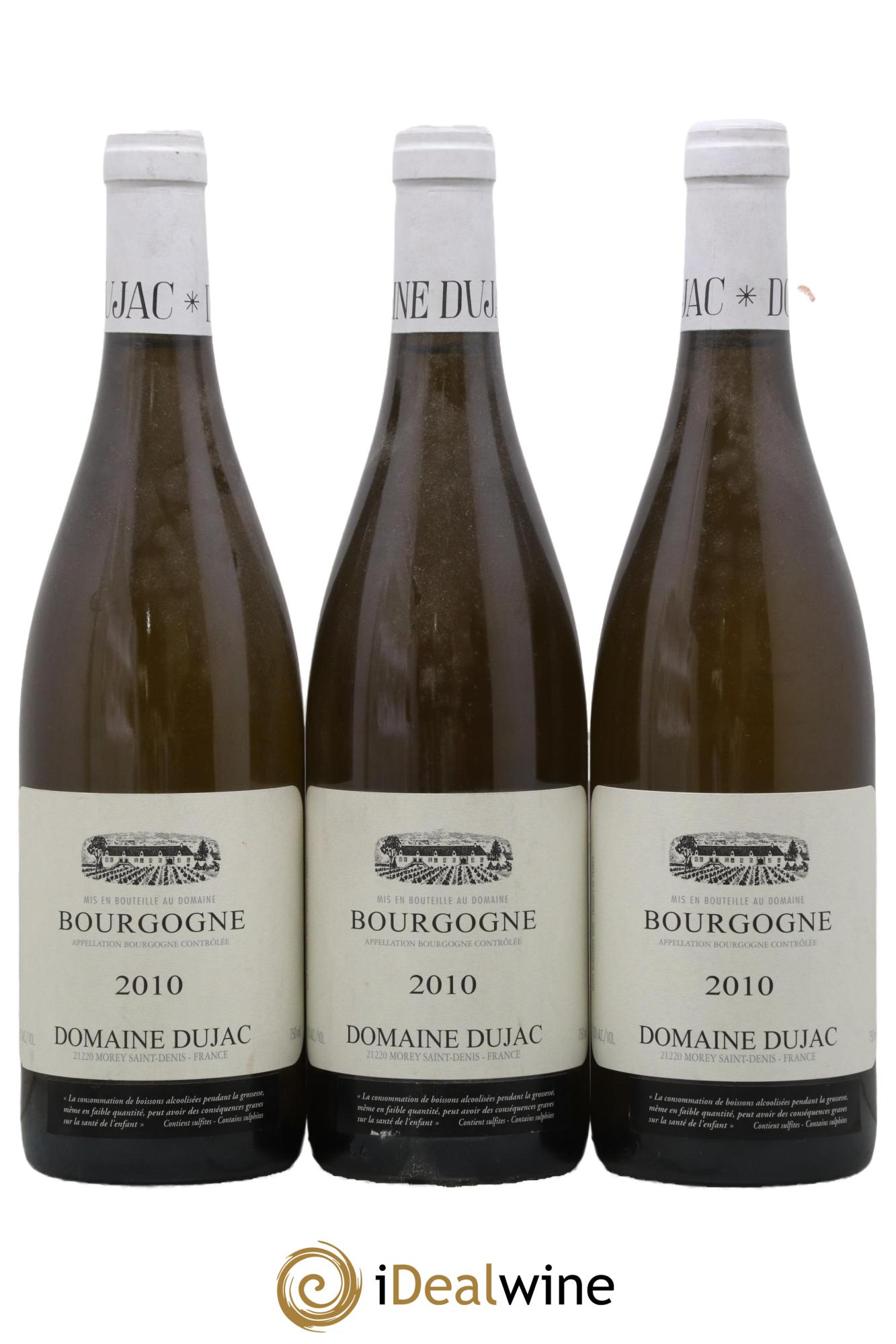 Bourgogne Dujac (Domaine) 2010 - Lot of 3 bottles - 0