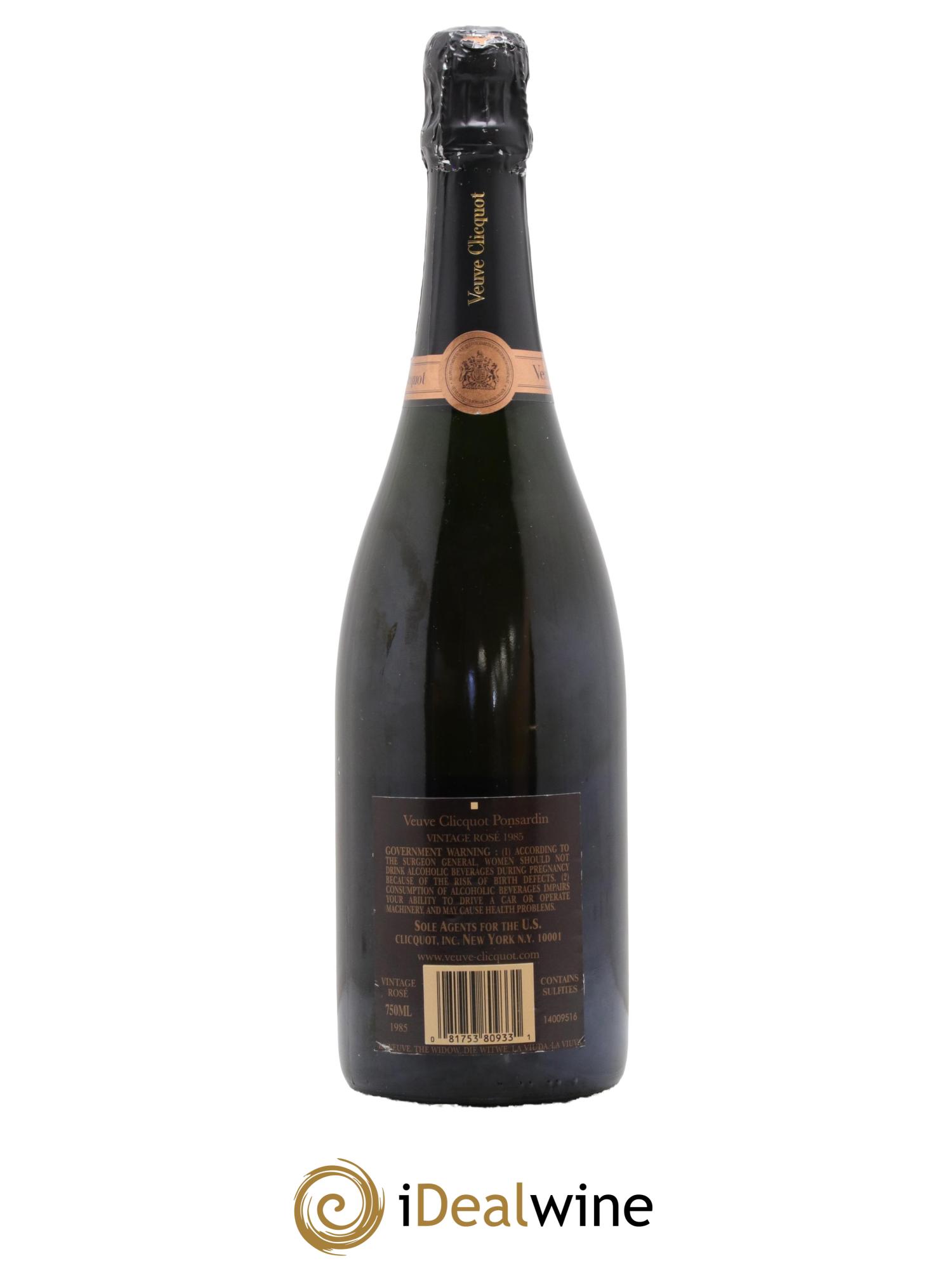 Rosé Brut Veuve Clicquot 1985 - Lotto di 1 bottiglia - 1