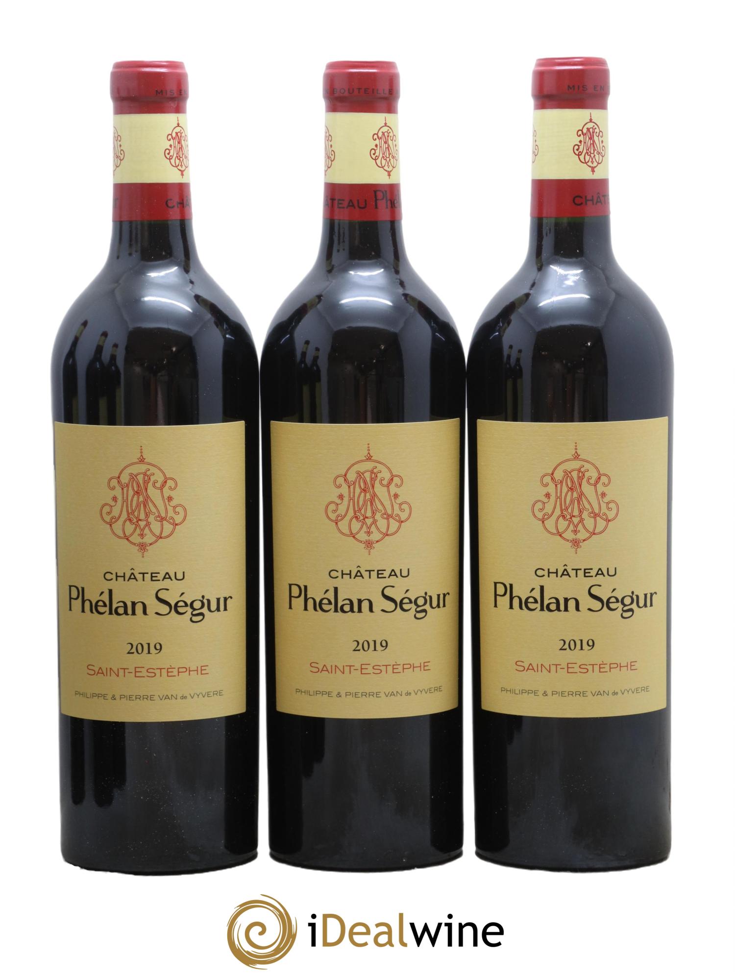 Château Phélan Ségur 2019 - Posten von 6 Flaschen - 1