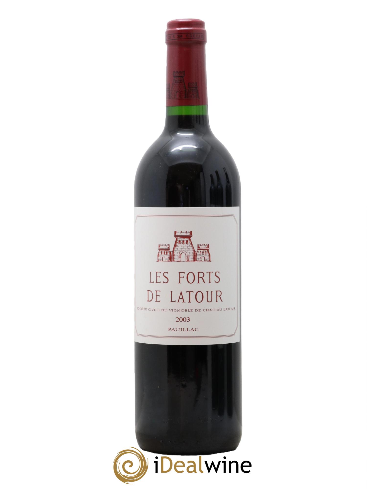 Les Forts de Latour Second Vin 2003 - Lot de 1 bouteille - 0