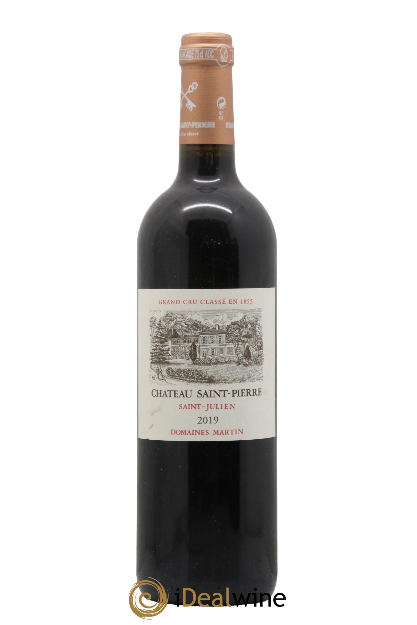 Château Saint-Pierre 4ème Grand Cru Classé 2019 - Lot de 1 bouteille - 0