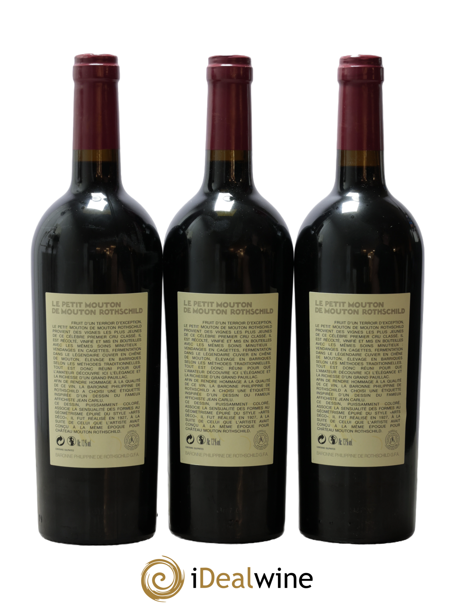 Petit Mouton Second Vin 2005 - Lot de 3 bouteilles - 1