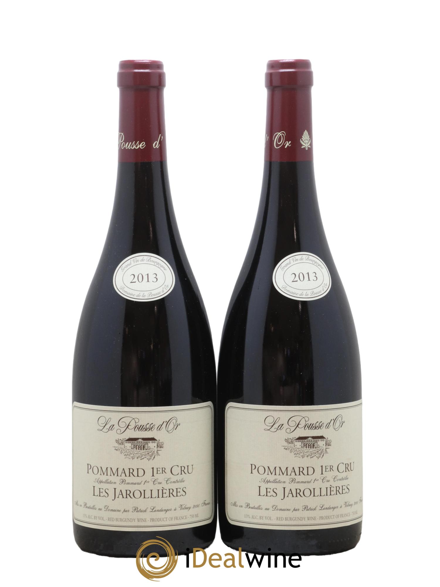 Pommard 1er Cru Les Jarollières La Pousse d'Or (Domaine de) 2013 - Lot de 2 bouteilles - 0