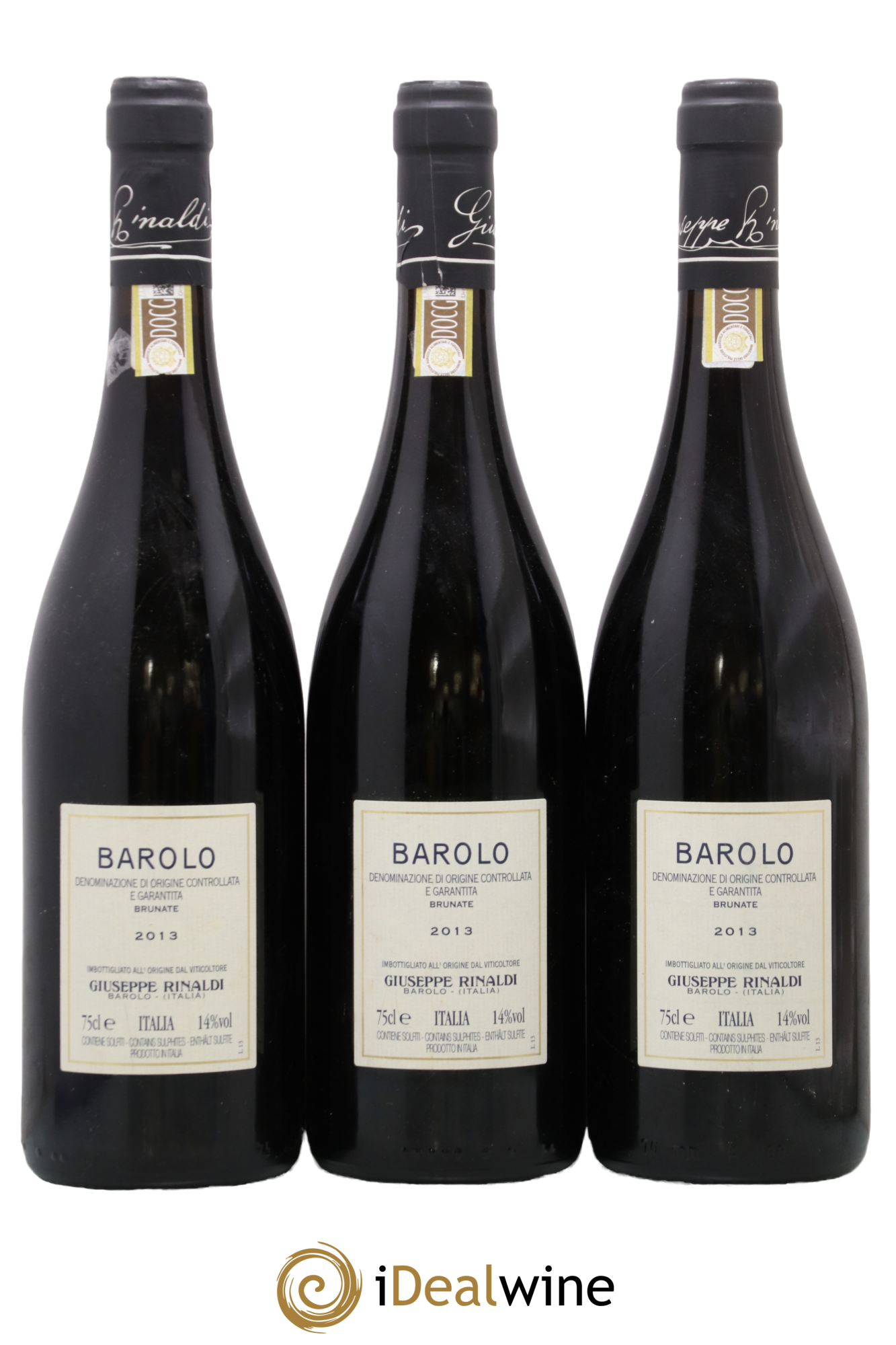 Barolo DOCG Brunate Giuseppe Rinaldi 2013 - Lotto di 3 bottiglie - 1