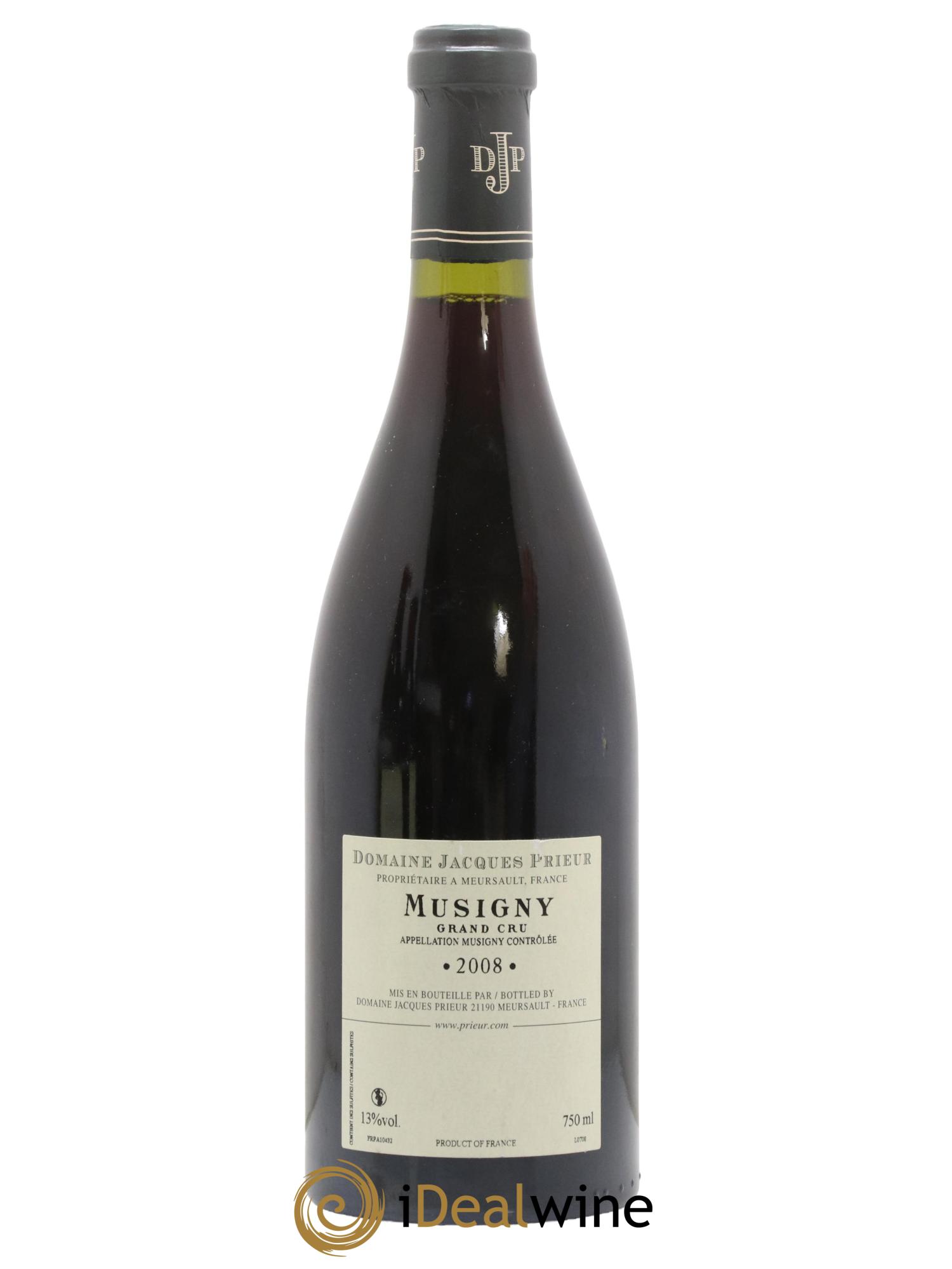 Musigny Grand Cru Jacques Prieur (Domaine) 2008 - Lotto di 1 bottiglia - 1