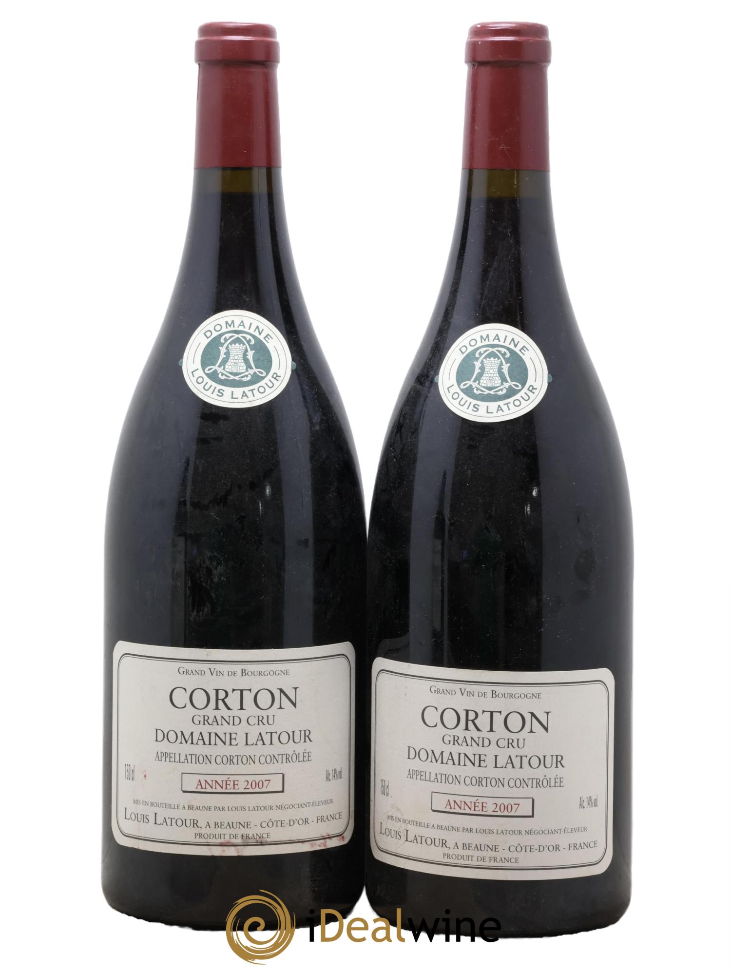 Corton Grand Cru Louis Latour 2007 - Lotto di 2 magnum - 0