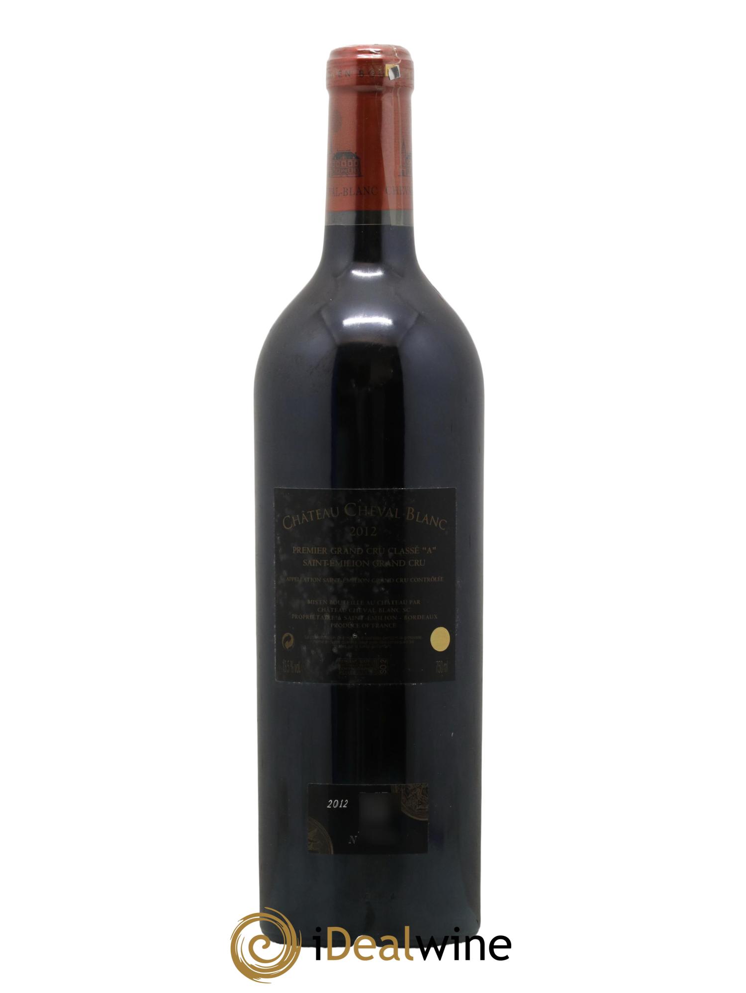 Château Cheval Blanc 1er Grand Cru Classé A 2012 - Lot de 1 bouteille - 2