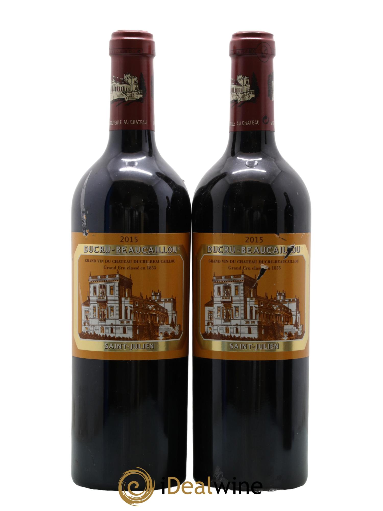 Château Ducru Beaucaillou 2ème Grand Cru Classé 2015 - Lot de 2 bouteilles - 0