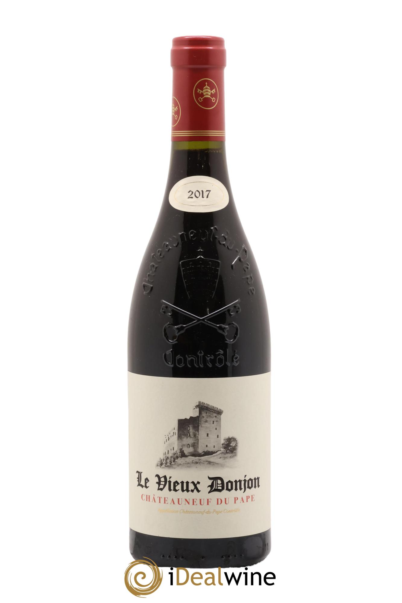 Châteauneuf-du-Pape Le Vieux Donjon Michel Lucien 2017 - Posten von 1 Flasche - 0