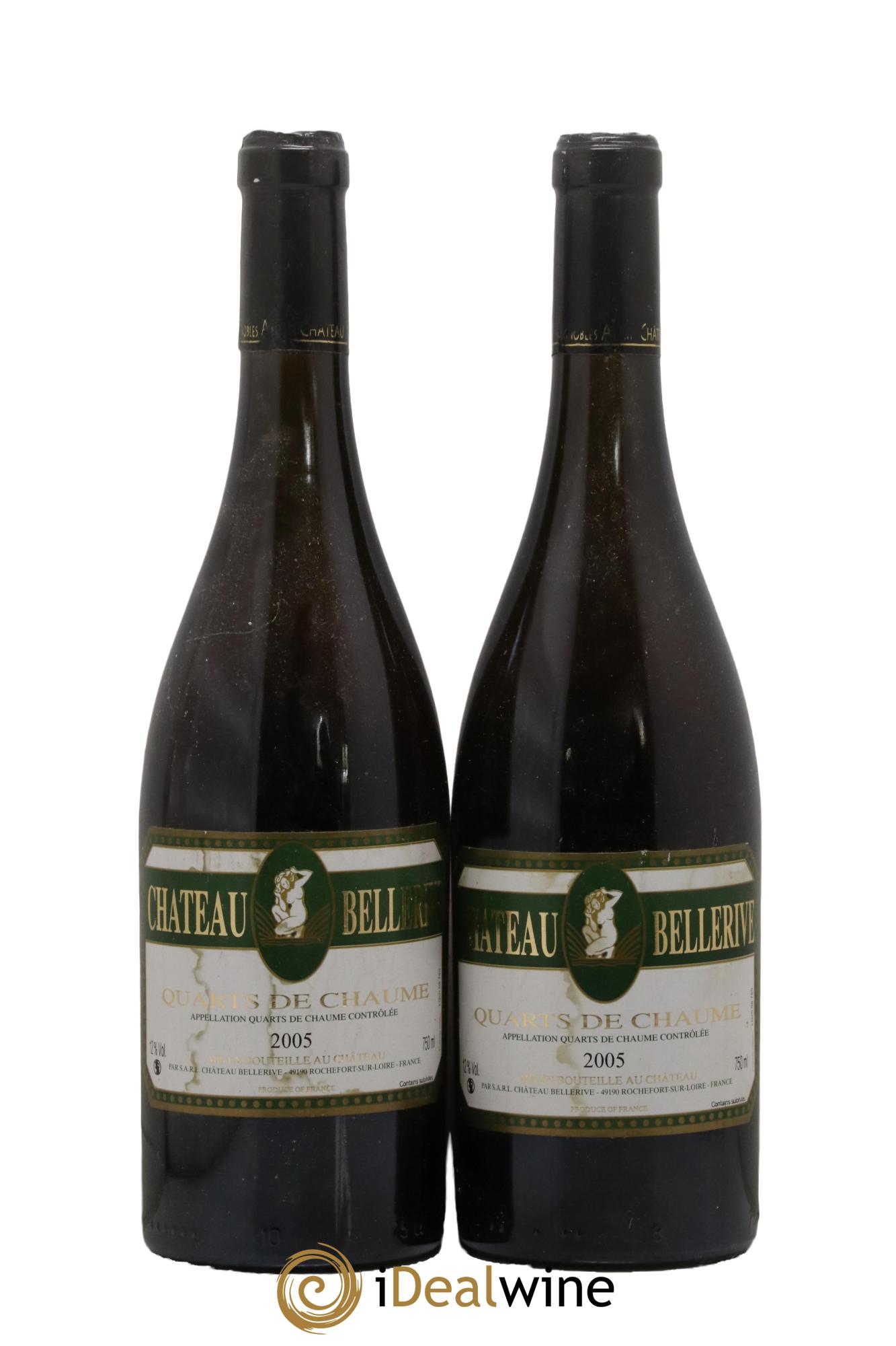 Quarts de Chaume Bellerive 2005 - Lotto di 2 bottiglie - 0