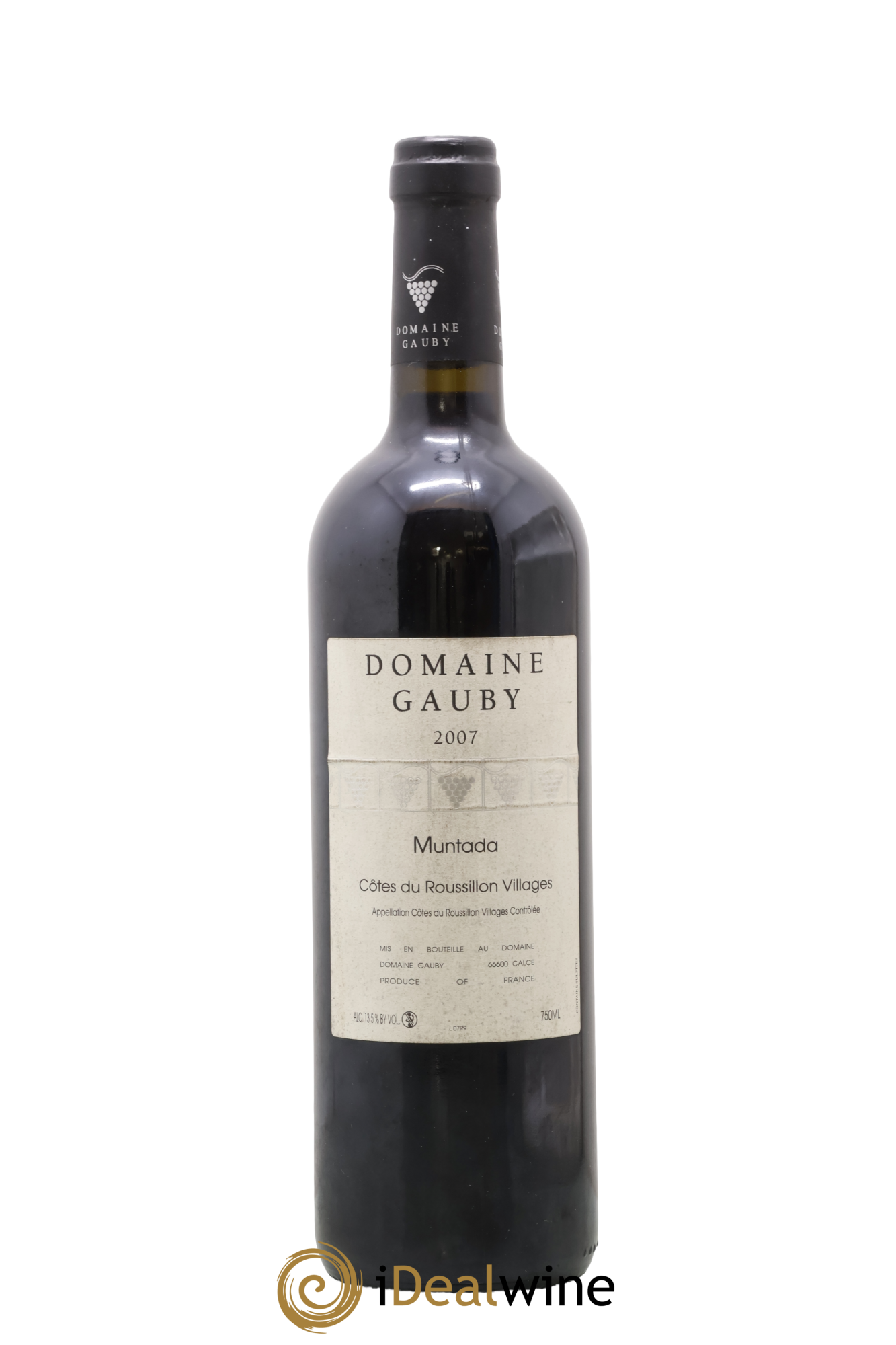 Côtes Catalanes (anciennement Côtes du Roussillon Villages) La Muntada Gauby (Domaine) 2007 - Lot of 1 bottle - 0