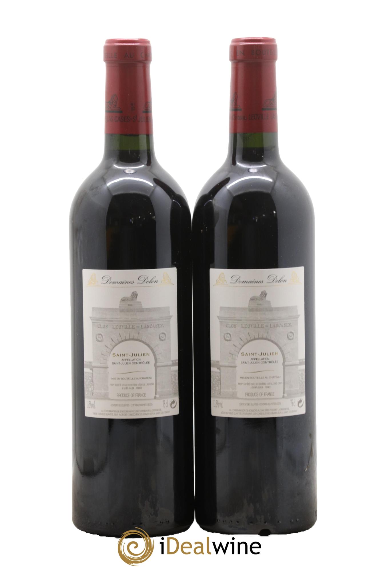 Château Léoville Las Cases 2ème Grand Cru Classé 2009 - Lot of 2 bottles - 1