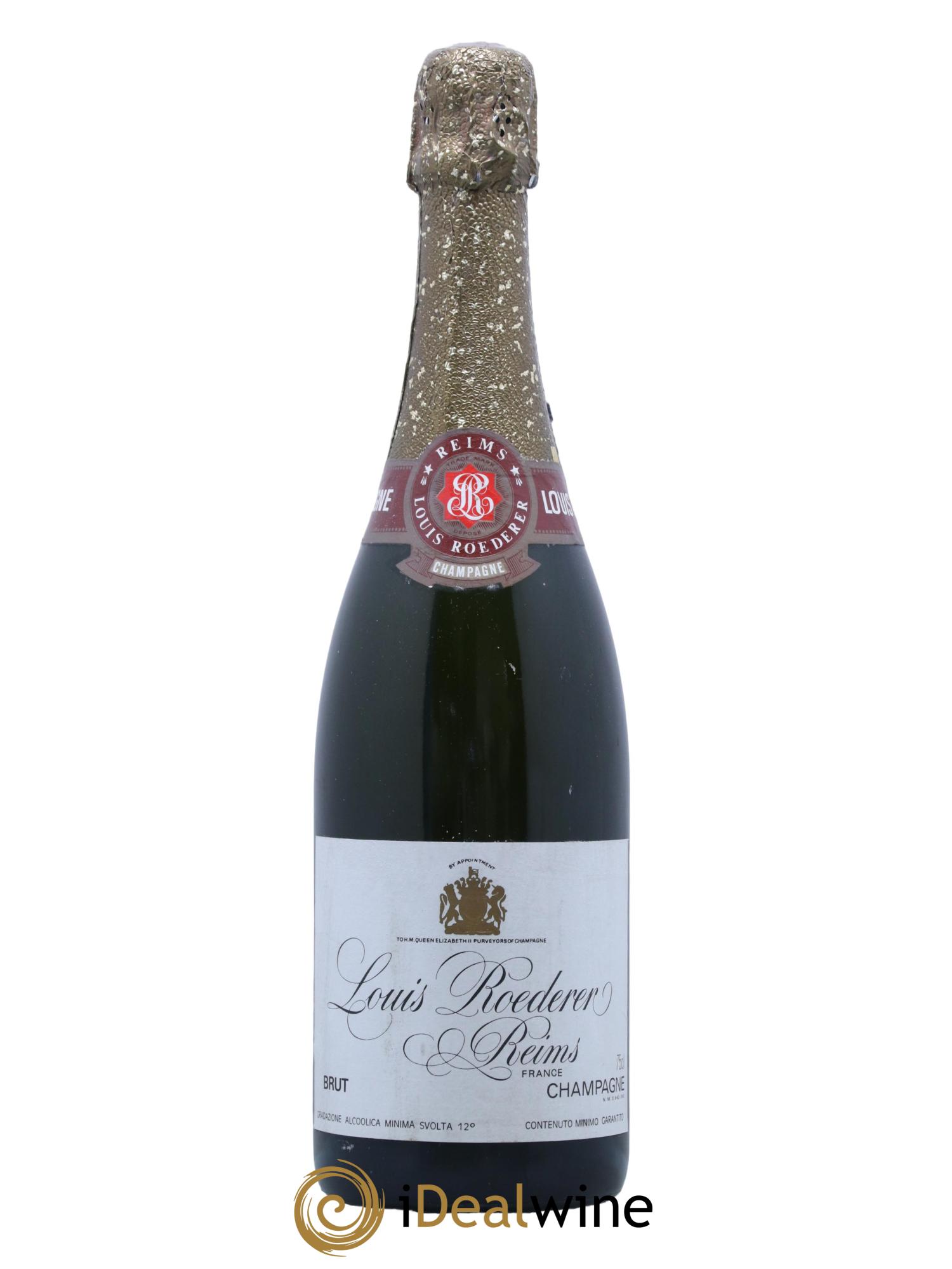 Champagne Brut Louis Roederer - Lot de 1 bouteille - 0