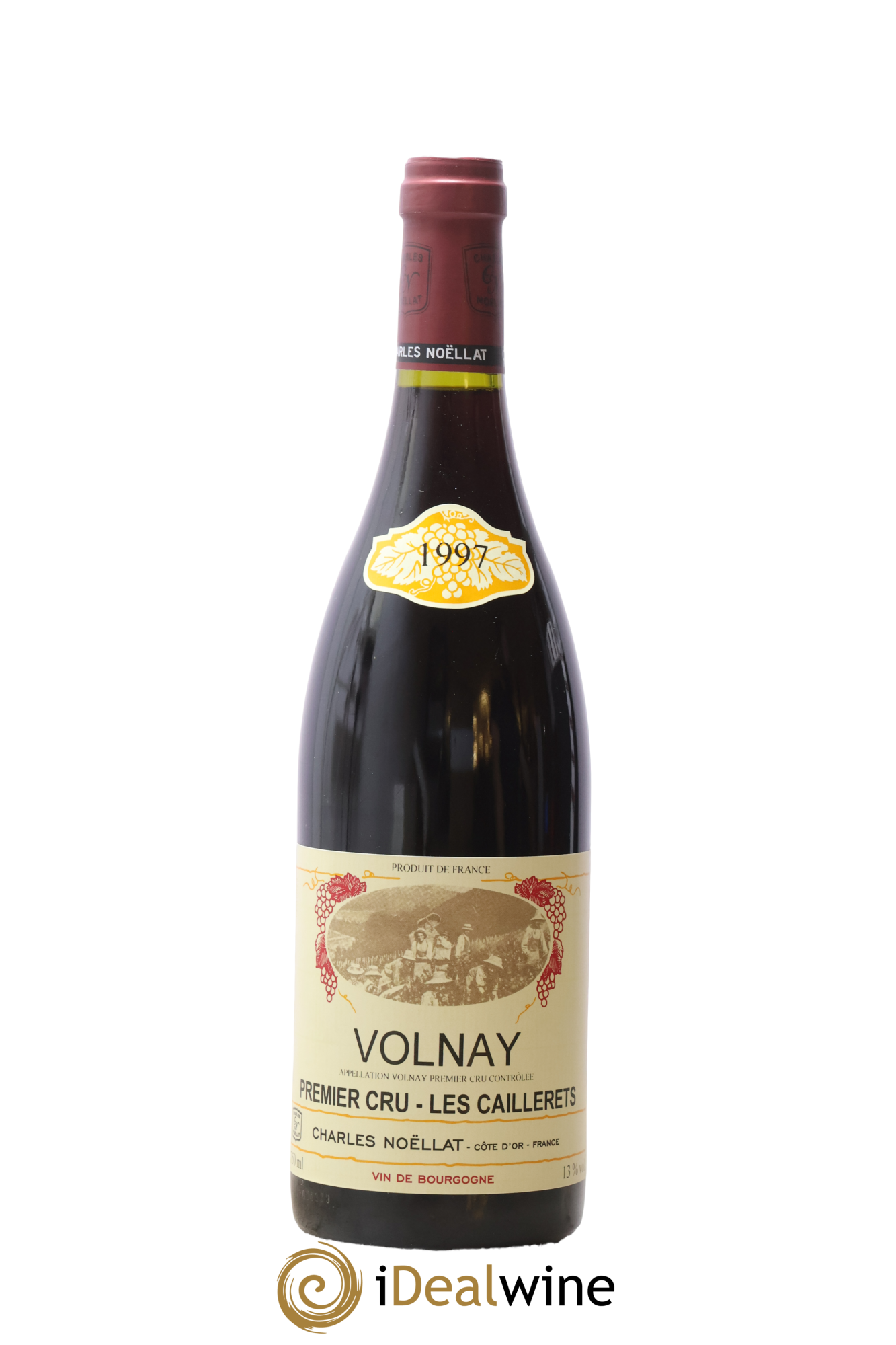 Volnay 1er Cru Les Caillerets Charles Noëllat 1997 - Lote de 1 botella - 0