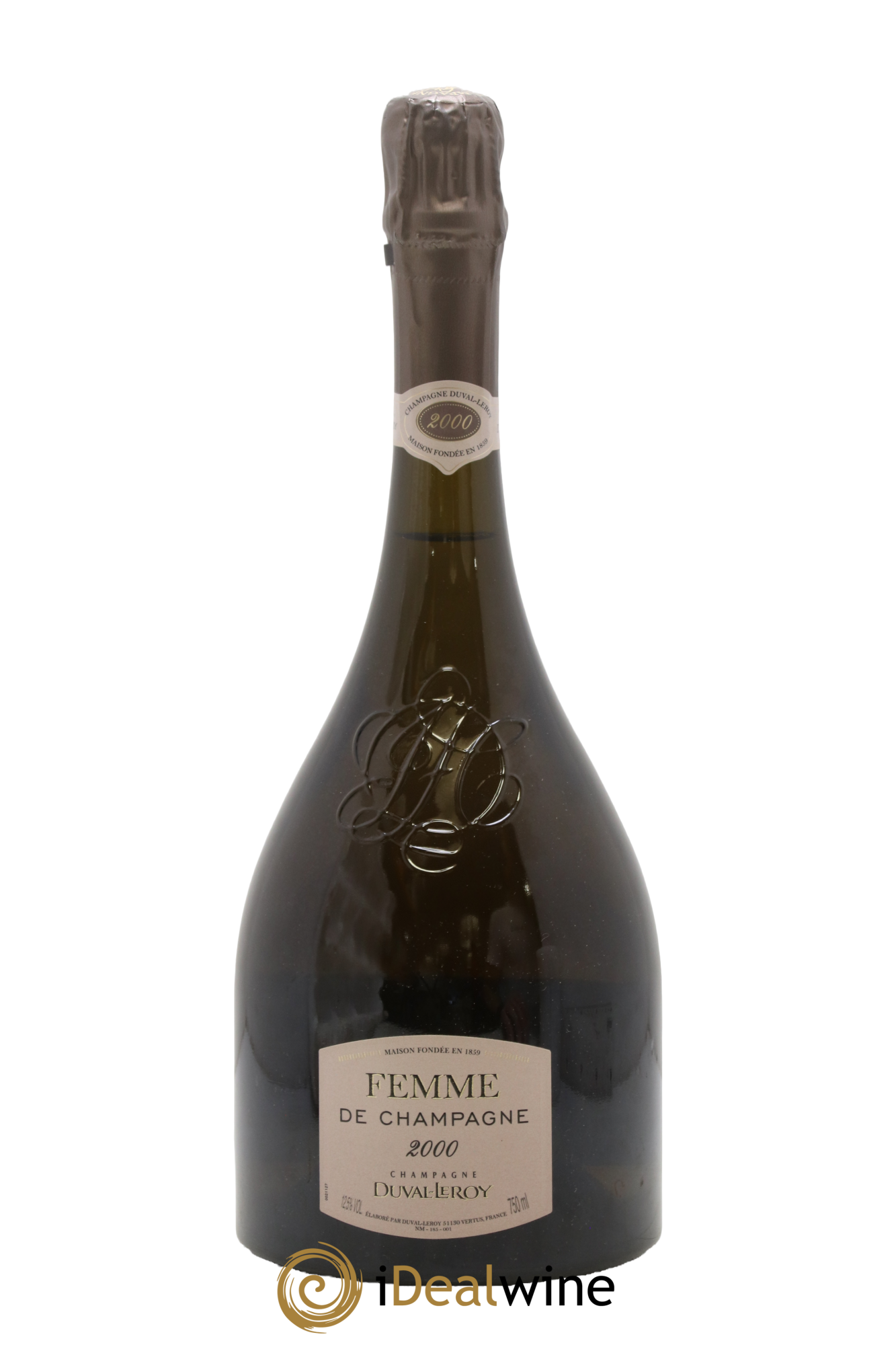 Femme de Champagne Duval-Leroy 2000 - Lot de 1 bouteille - 1