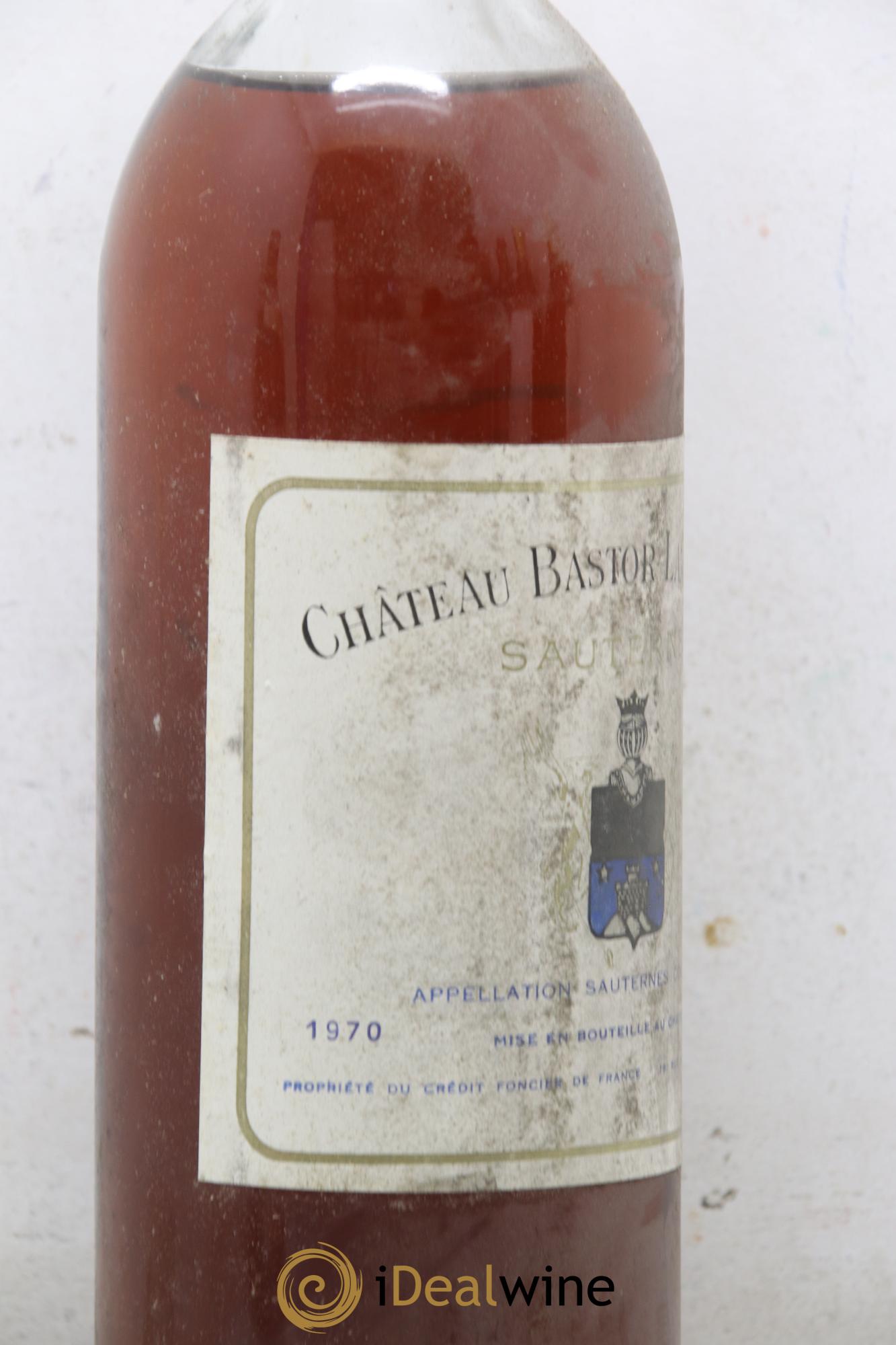 Château Bastor Lamontagne 1970 - Lot de 1 bouteille - 1