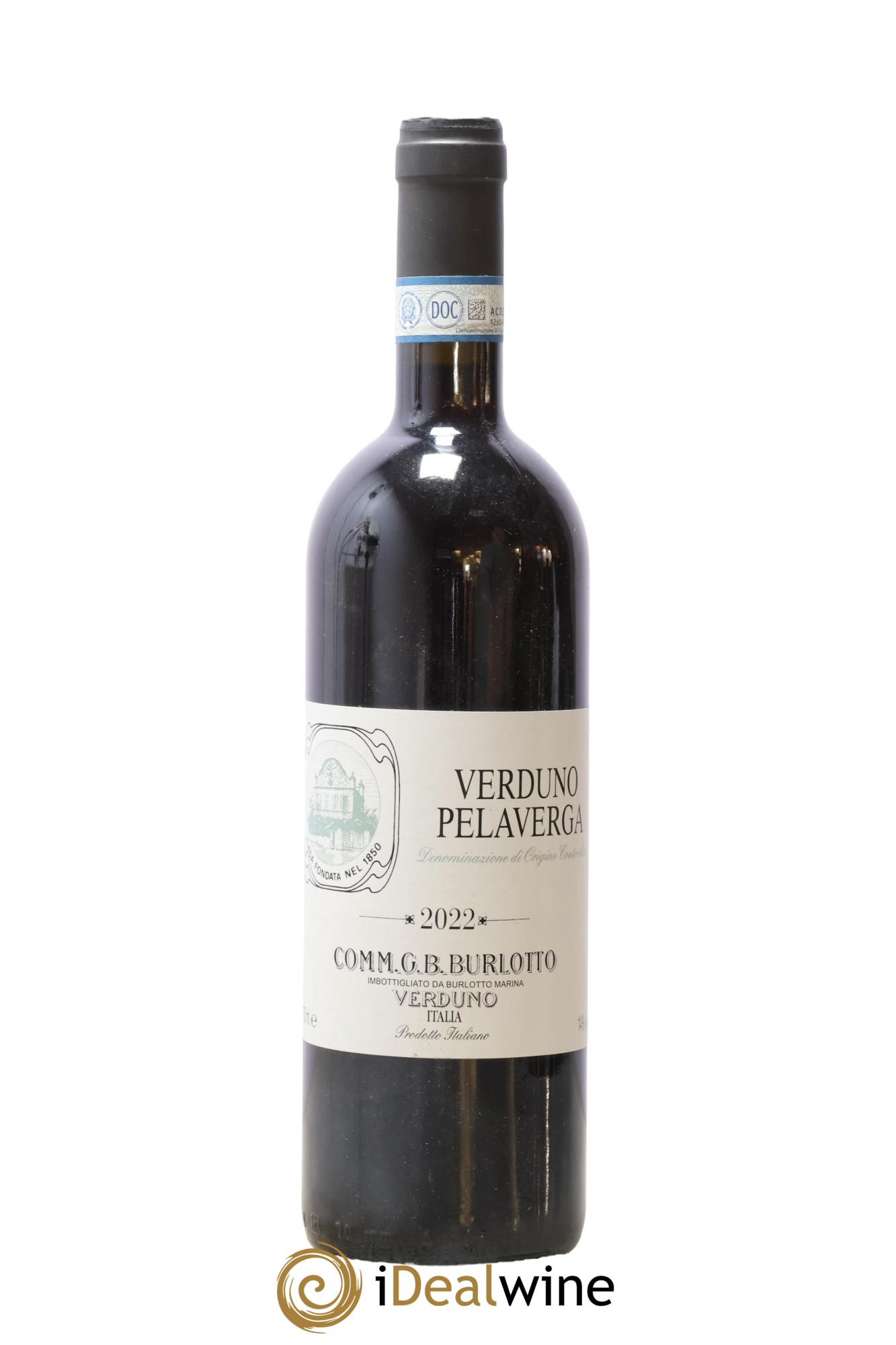 Verduno Pelaverga DOC Comm. Giovan Battista Burlotto 2022 - Lot of 1 bottle - 0