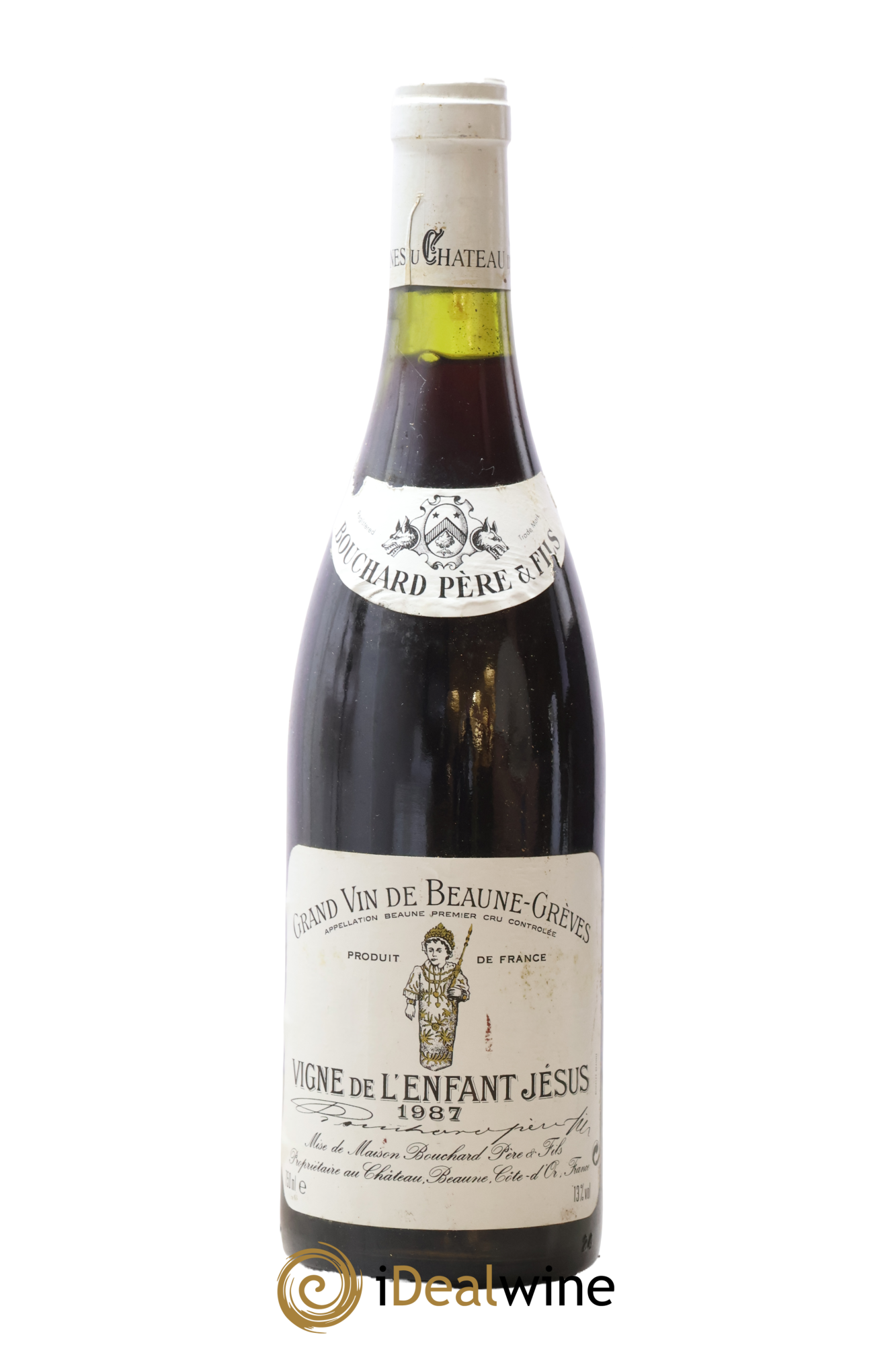Beaune 1er Cru Grèves - Vigne de l'Enfant Jésus Bouchard Père & Fils 1987 - Posten von 1 Flasche - 0