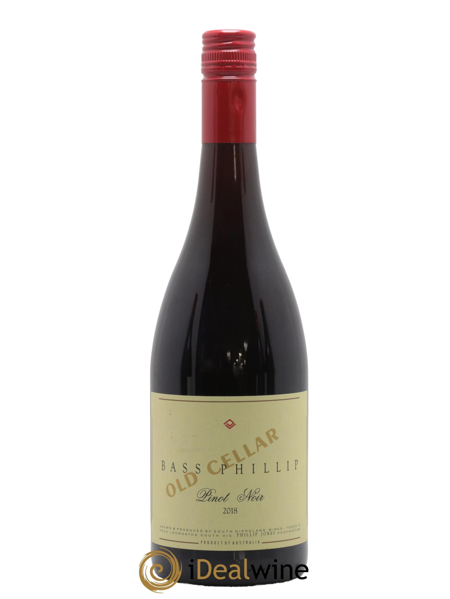 Australie Pinot Noir Old Cellar Bass Philipp 2018 - Posten von 1 Flasche - 0
