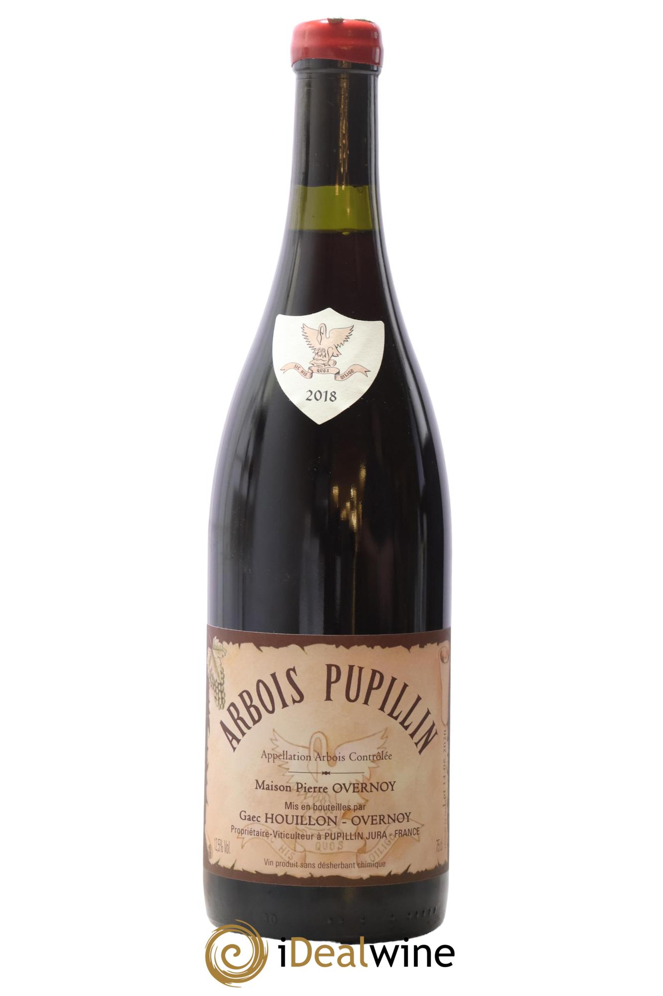 Arbois-Pupillin Poulsard (cire rouge) Overnoy-Houillon (Domaine) 2018 - Lot de 1 bouteille - 0