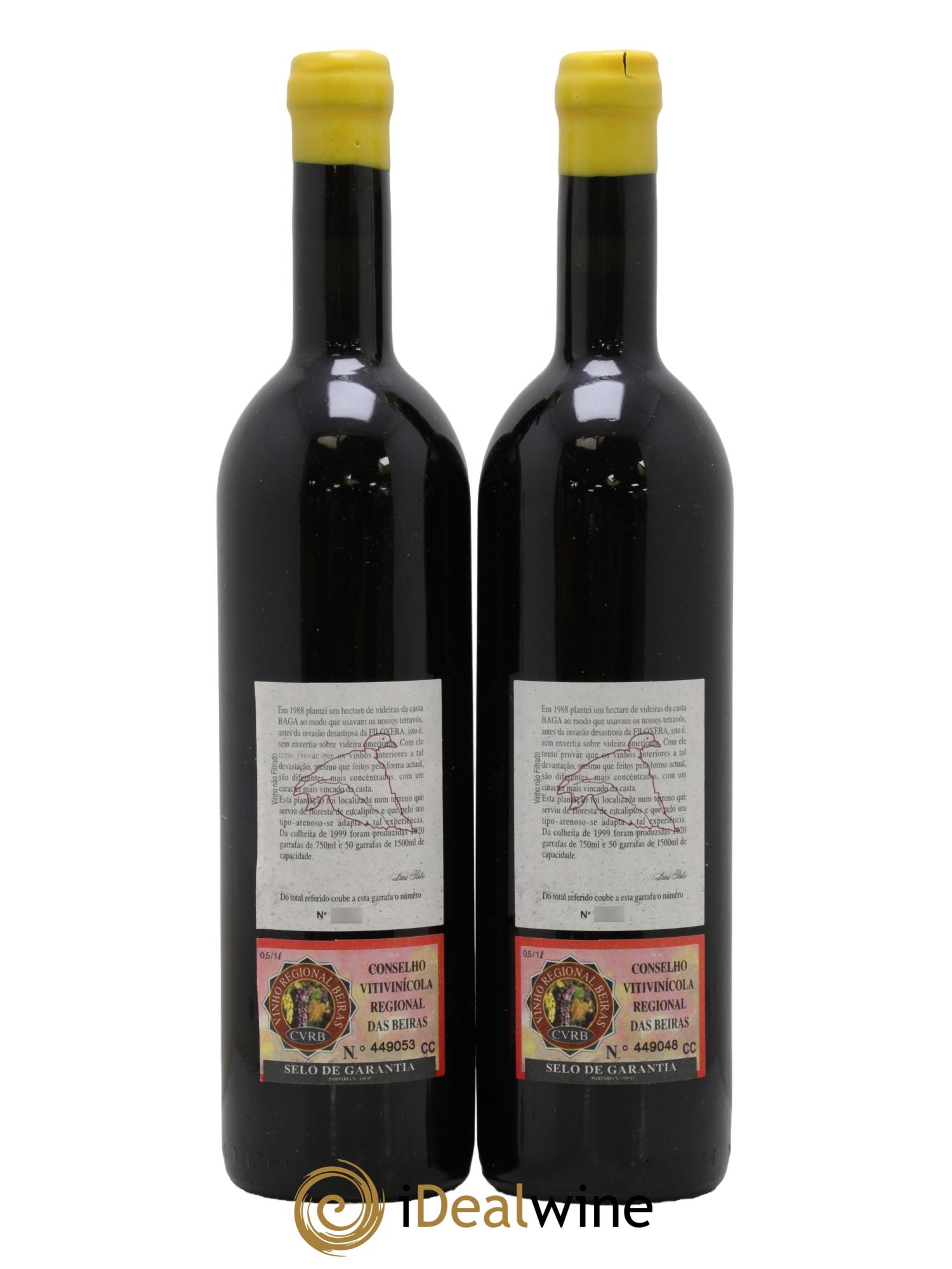 Beiras Pé Franco Quinta do Ribeirinho Baga Luis Pato Beiras Luis Pato Quinta do Ribeirinho Pe Franco 1999 - Lot of 2 bottles - 1