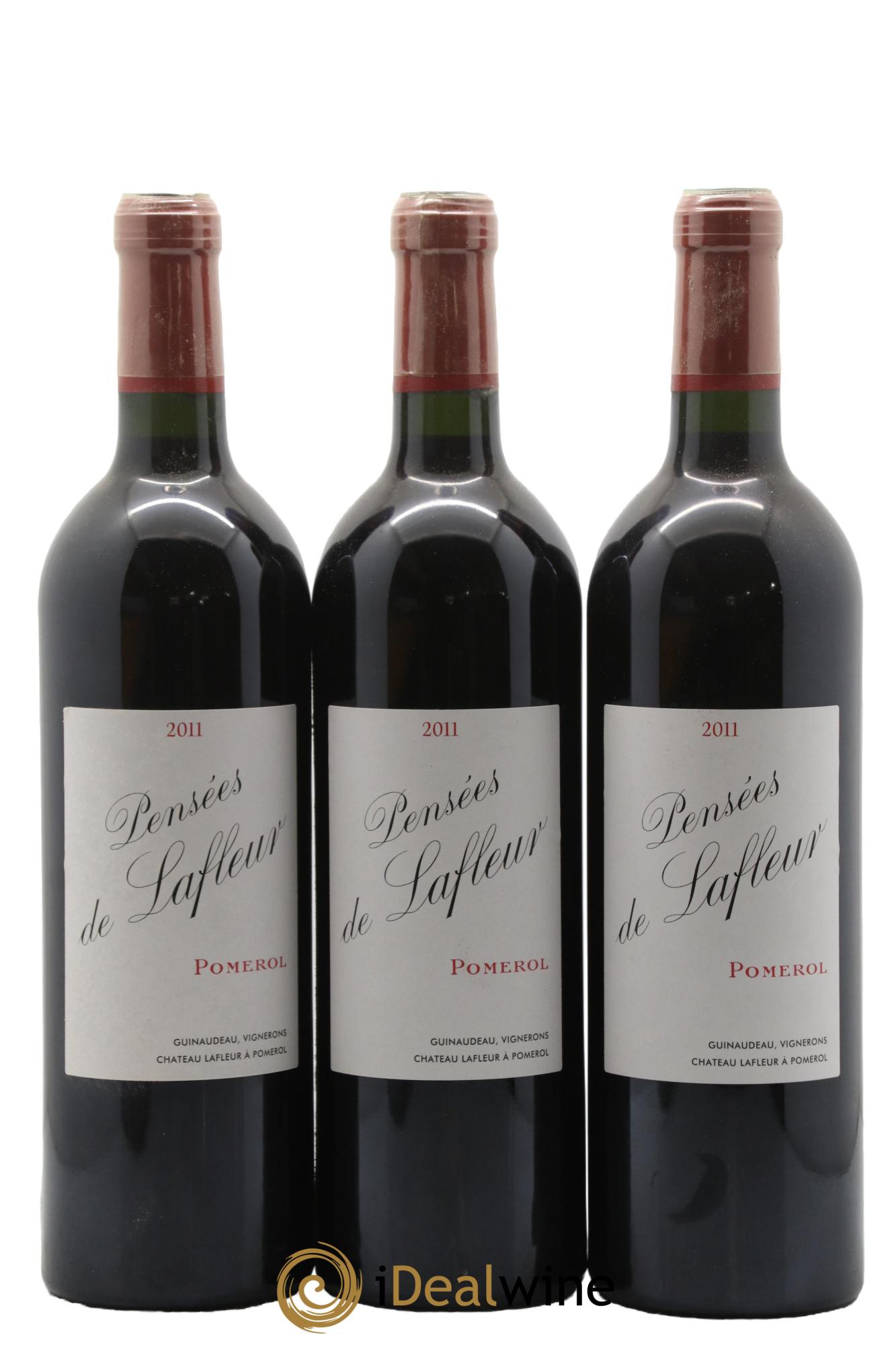 Pensées de Lafleur Second Vin 2011 - Lot de 6 bouteilles - 1
