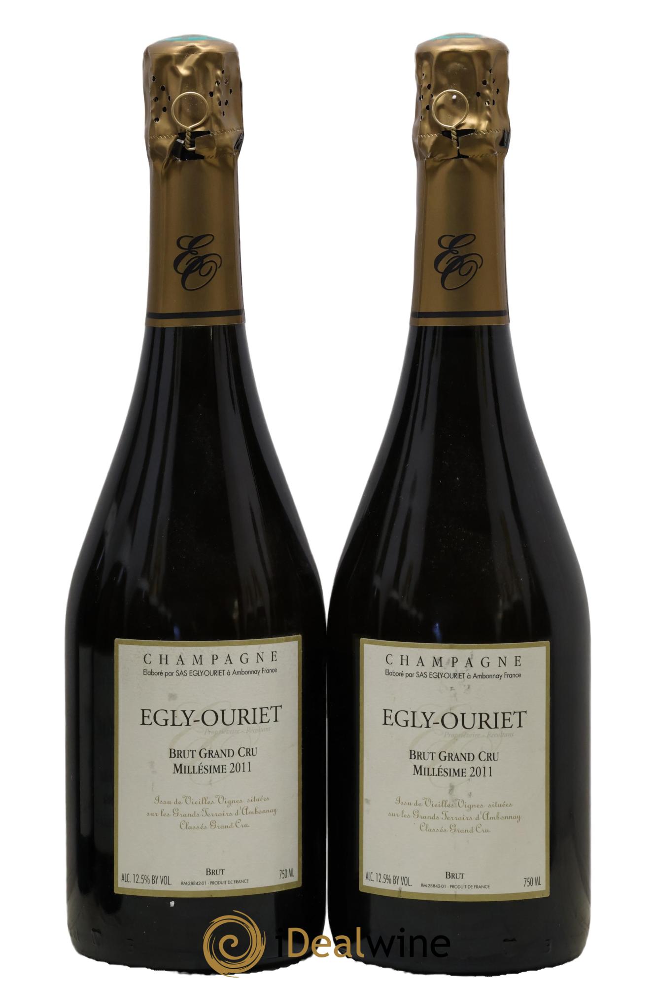 Ambonnay Vieilles Vignes Brut Millésimé Egly-Ouriet 2011 - Lotto di 2 bottiglie - 0