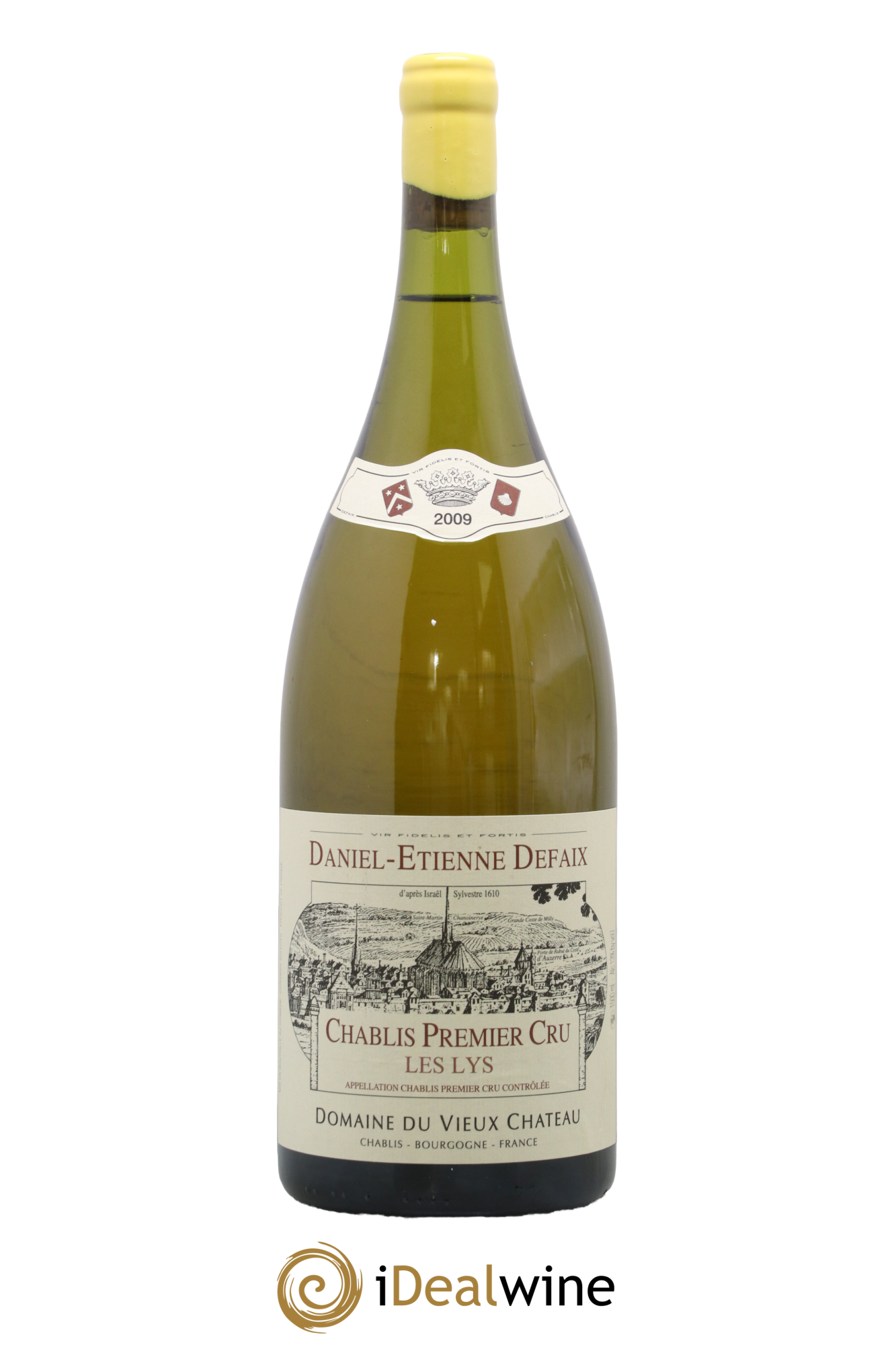 Chablis 1er Cru les lys Daniel-Etienne Defaix 2009 - Lot de 1 magnum - 0