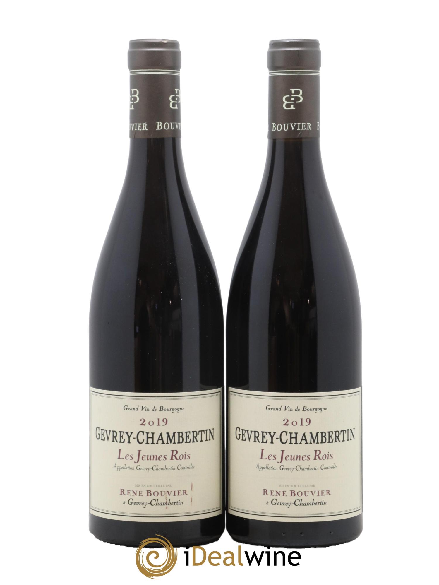 Gevrey-Chambertin Les Jeunes Rois René Bouvier (Domaine) 2019 - Posten von 2 Flaschen - 0