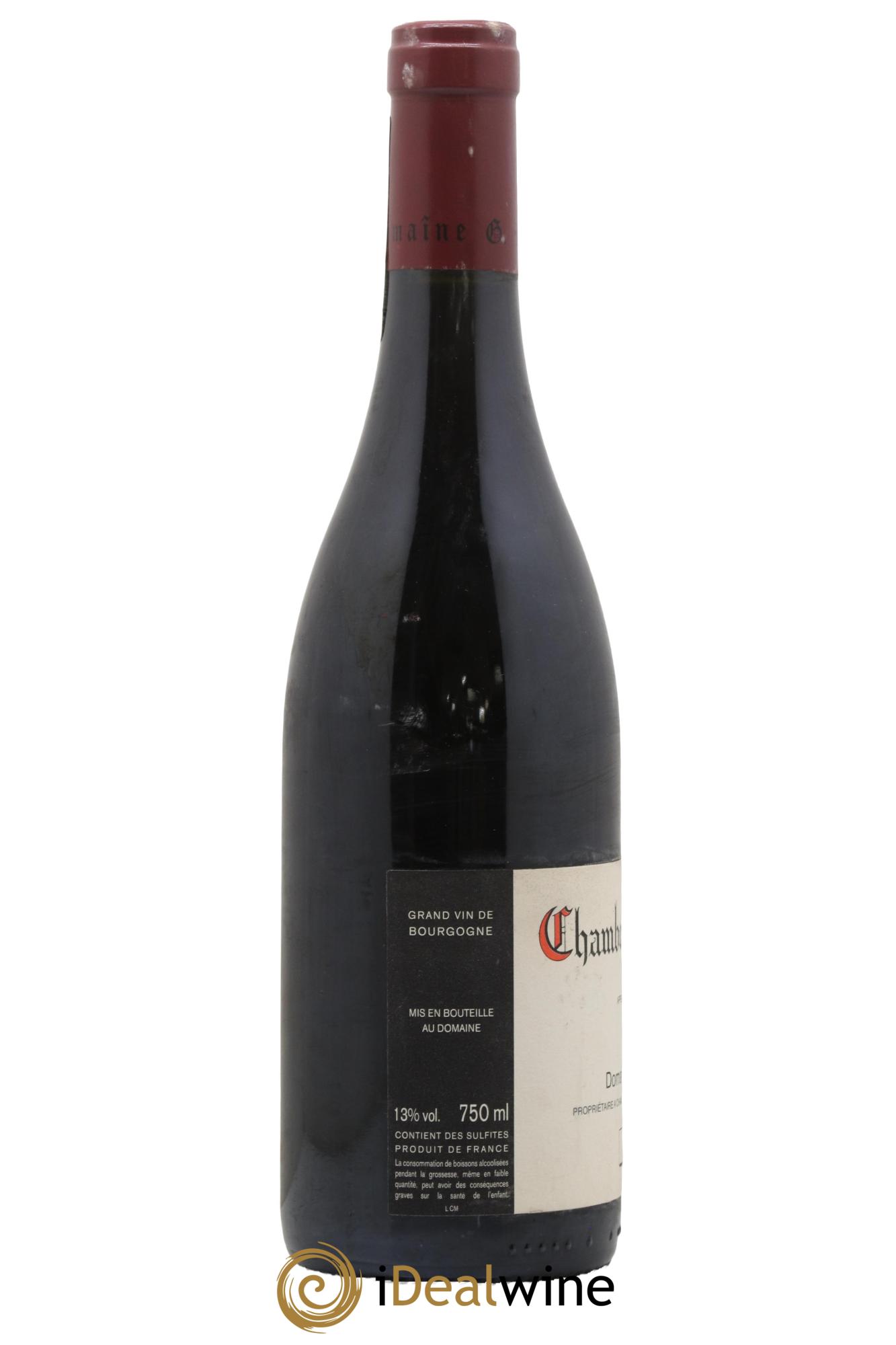 Chambolle-Musigny Georges Roumier (Domaine) 2012 - Lot of 1 bottle - 1