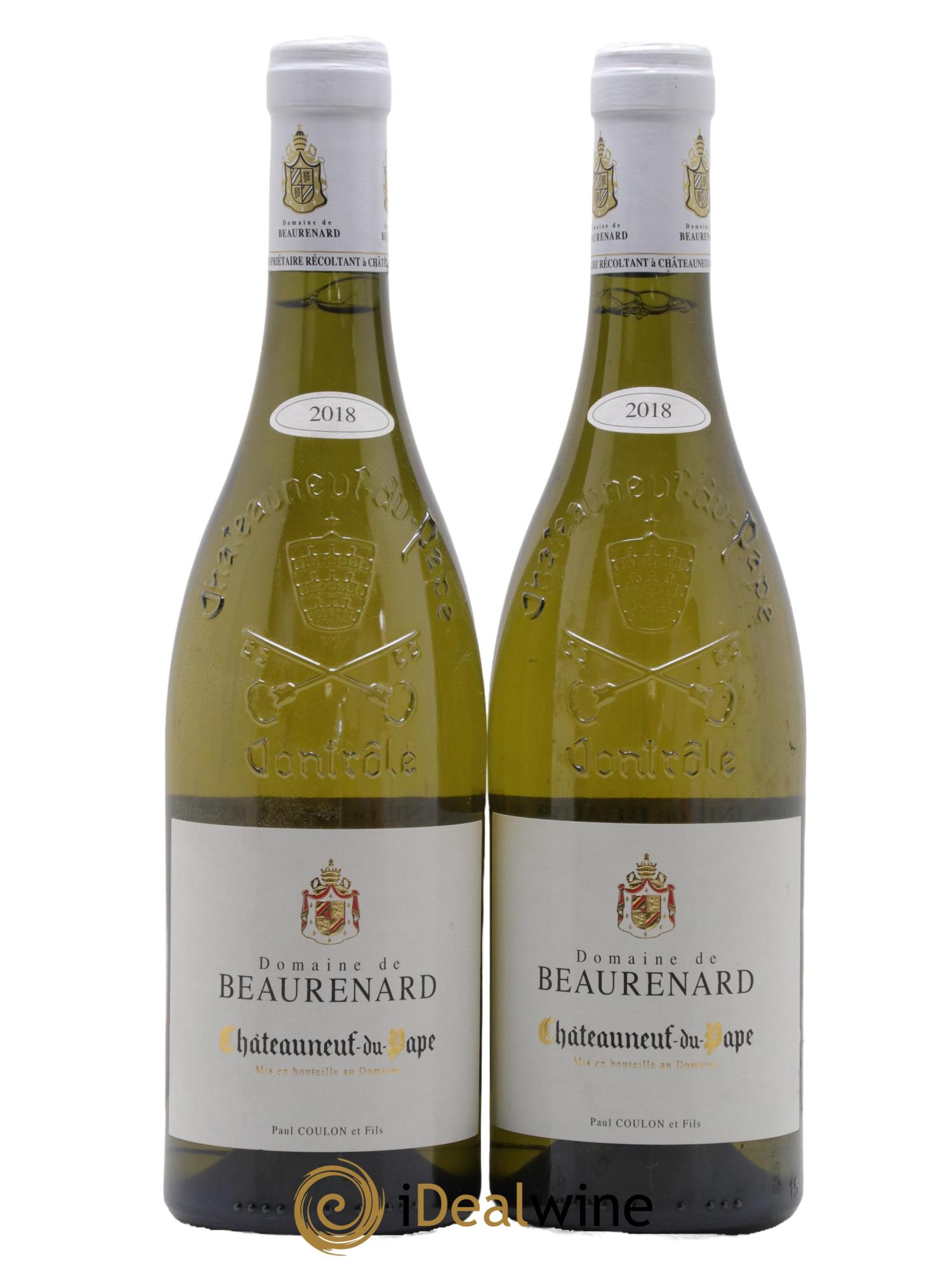 Châteauneuf-du-Pape Beaurenard (Domaine de) 2018 - Lot de 2 bouteilles - 0