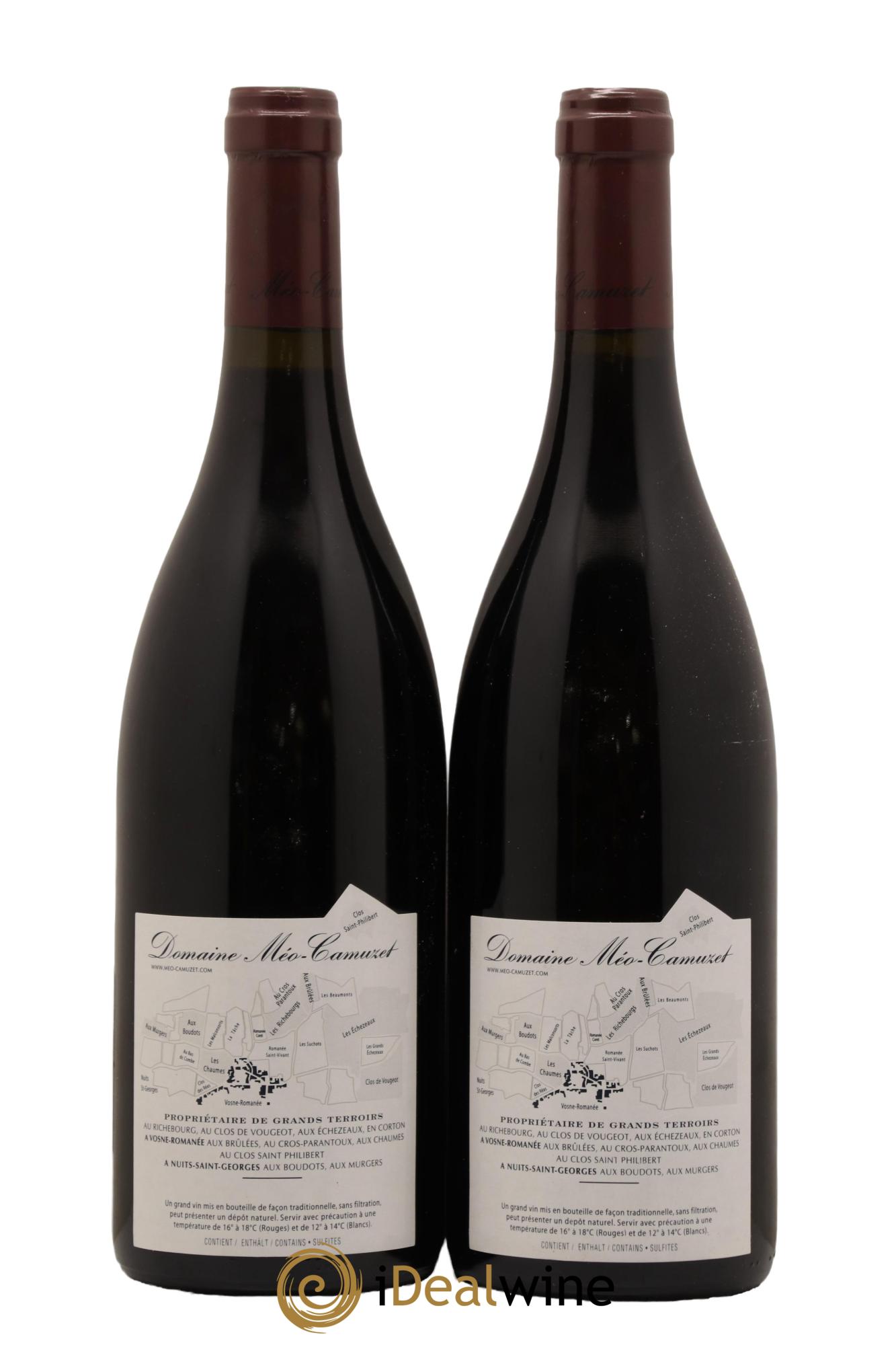 Nuits-Saint-Georges 1er Cru Aux Murgers Méo-Camuzet (Domaine) 2010 - Lot of 2 bottles - 1