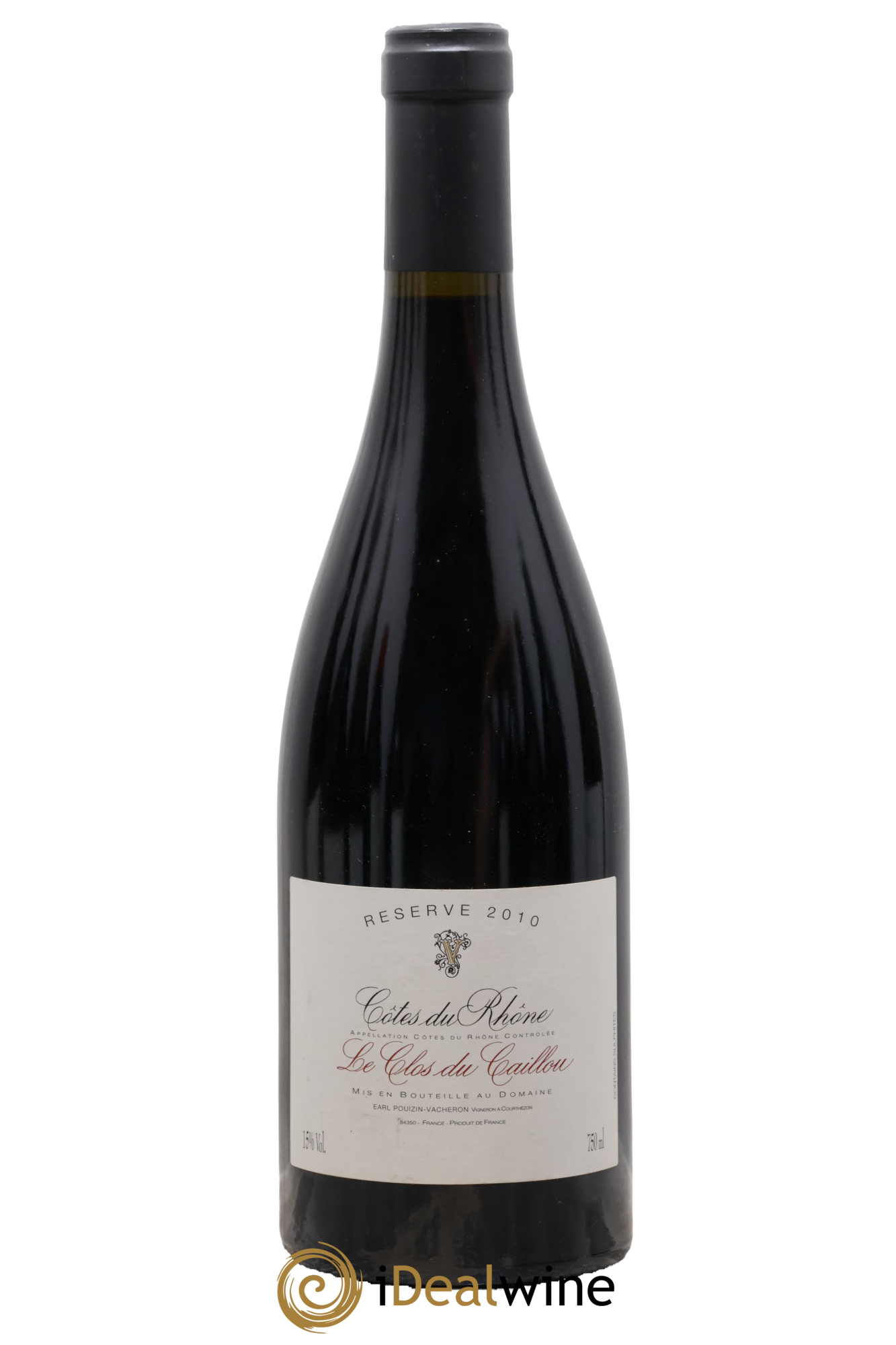 Côtes-du-Rhône Réserve Sylvie Vacheron Le Clos du Cailloux 2010 - Lot de 1 bouteille - 0
