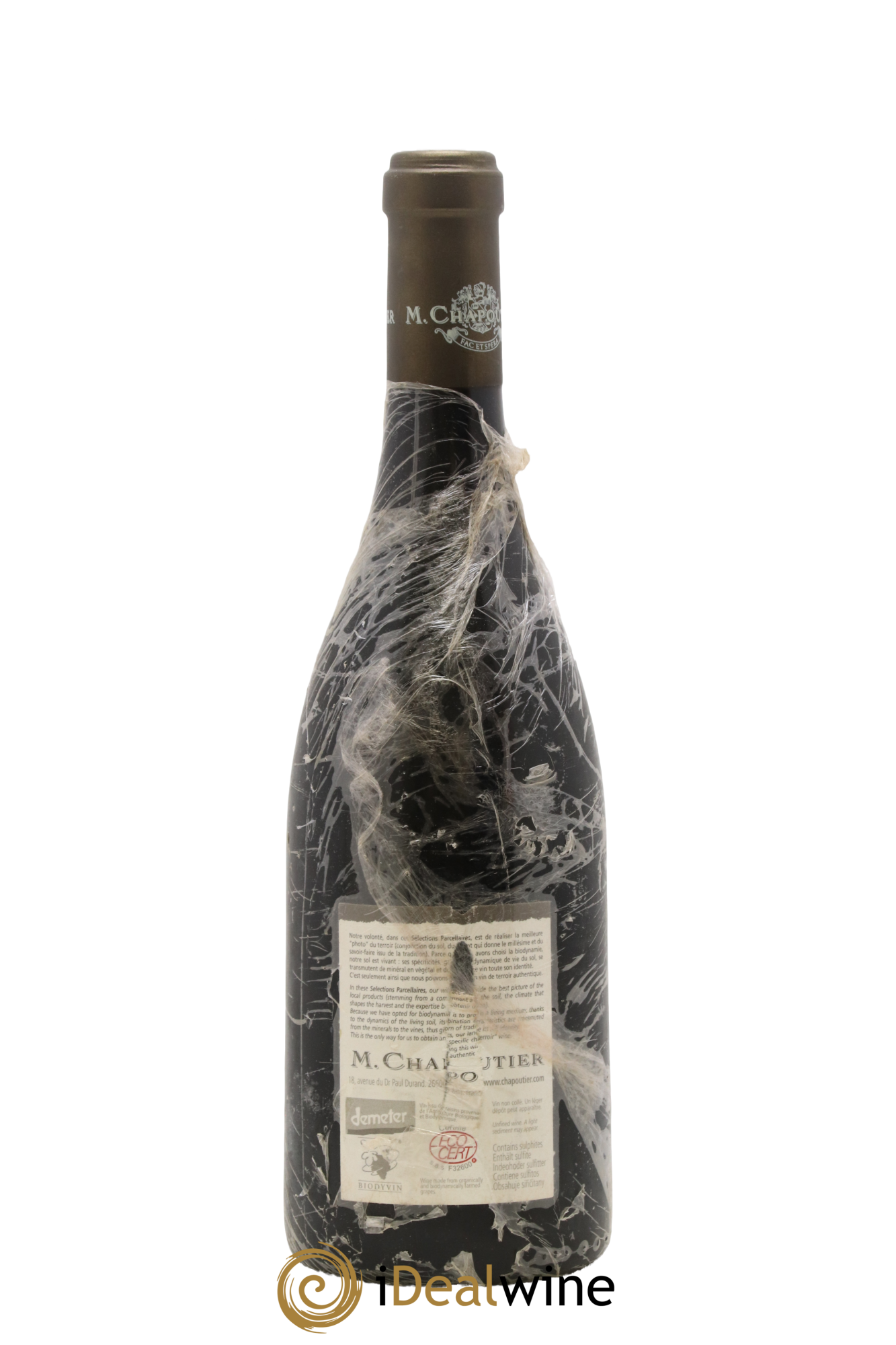 Hermitage Ermitage l'Ermite Chapoutier 2003 - Lot de 1 bouteille - 1