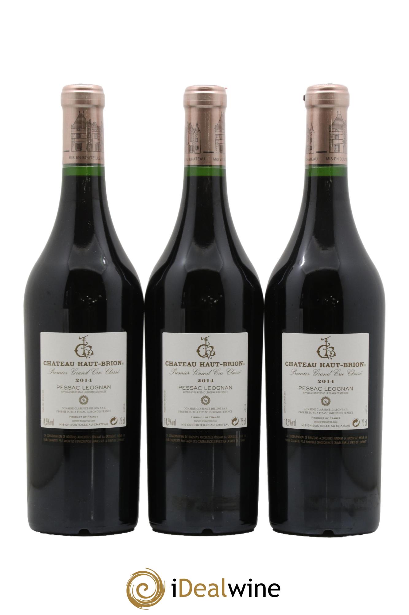 Château Haut Brion 1er Grand Cru Classé  2014 - Lotto di 6 bottiglie - 5